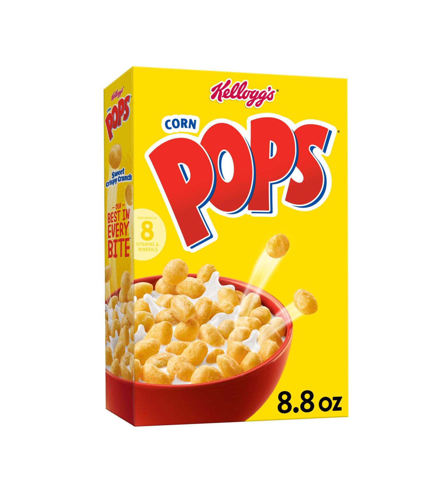 Kellogg's Corn Pops Bo te de c r ales pour petit d jeuner pour enfants petit-d jeuner familial original bo te de 250 ml Produit d'origine. 1 Count - Buy Online on GoSupps.com