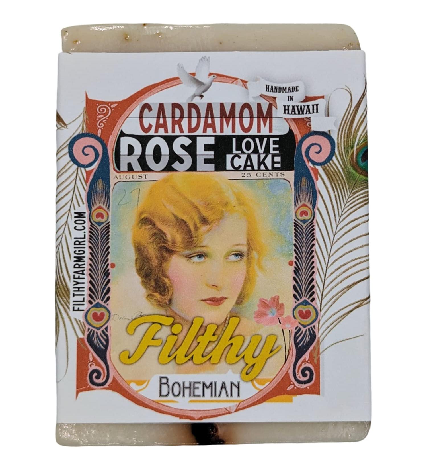 Buy Filthy Bohemian Cardamom Rose Handmade Soap | Luxurious Natural Skincare | International Shipping - Buy Online on GoSupps.com