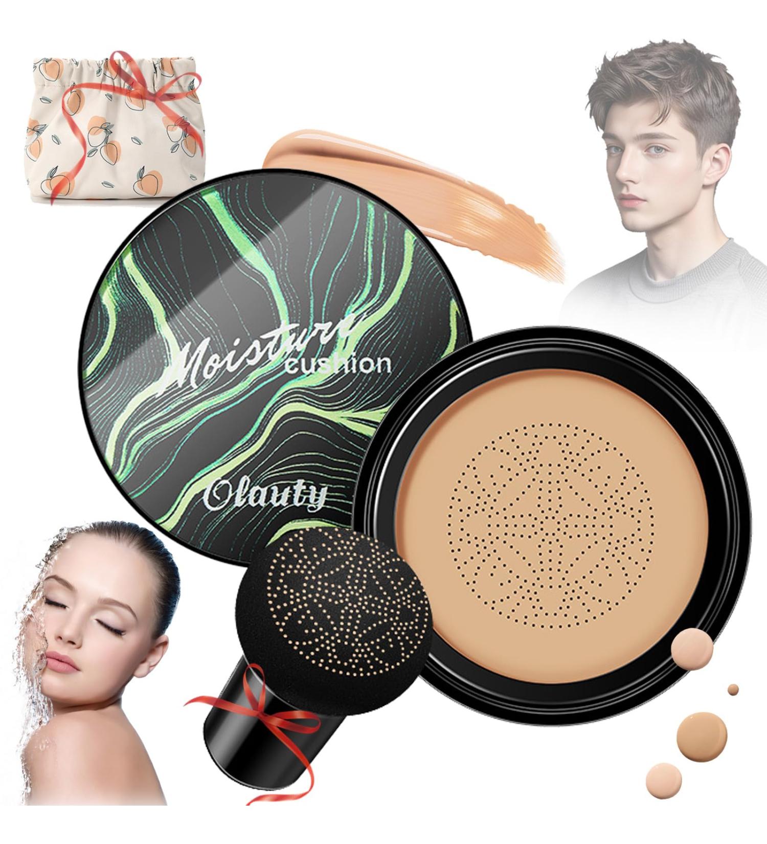 2024 New Mushroom Head Air Cushion Cc Cream Air Mushroom Head Cc Cream Mushroom Head Air Cushion Cc Cream Long-Lasting Waterproof Moisturizing Concealer Beauty Cream (Dark Brown) - Buy Online on GoSupps.com