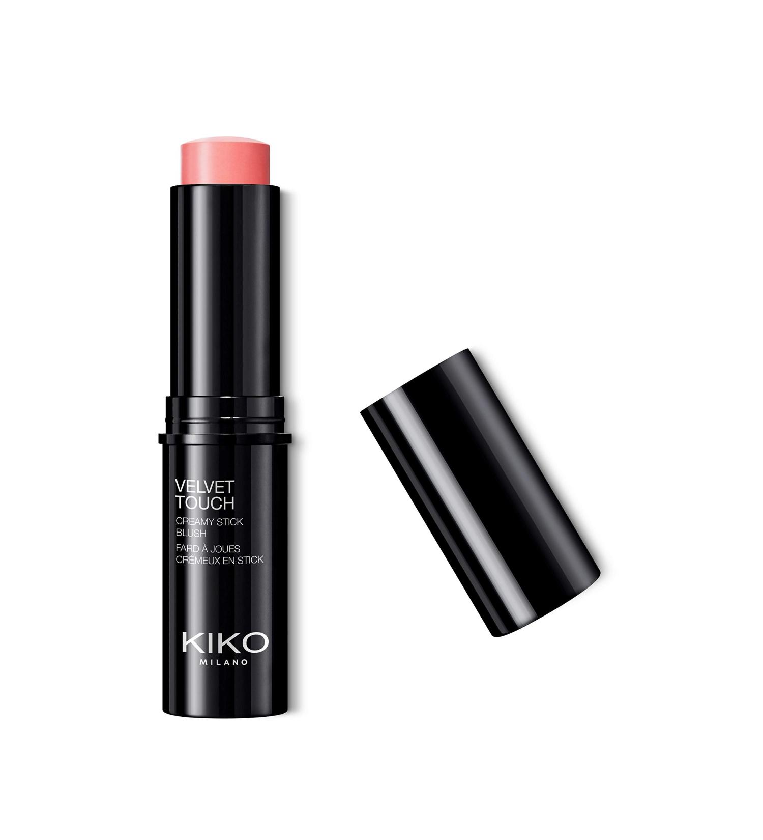 KIKO Milano Velvet Touch Creamy Stick Blush 02 - Golden Peach | Creamy Blush Stick with Luminous Finish for Radiant Glow - Buy Online on GoSupps.com