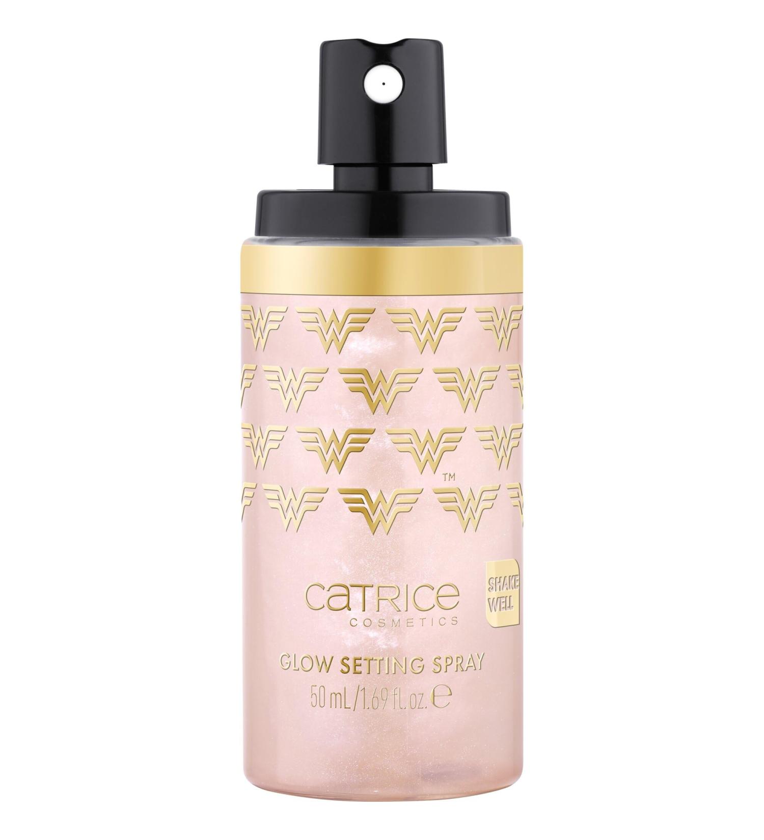 cosnova Catrice Wonder Woman Glow Setting Spray Natural Glossy Glossy Dewy 50ml - Buy Online on GoSupps.com