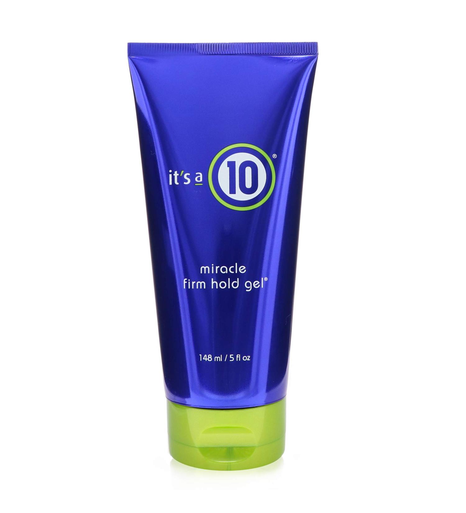 It's a 10 Haircare Miracle Firm Hold Gel 5 fl. oz. - Natural, Long-Lasting Style - Pack of 1 - Buy Online on GoSupps.com