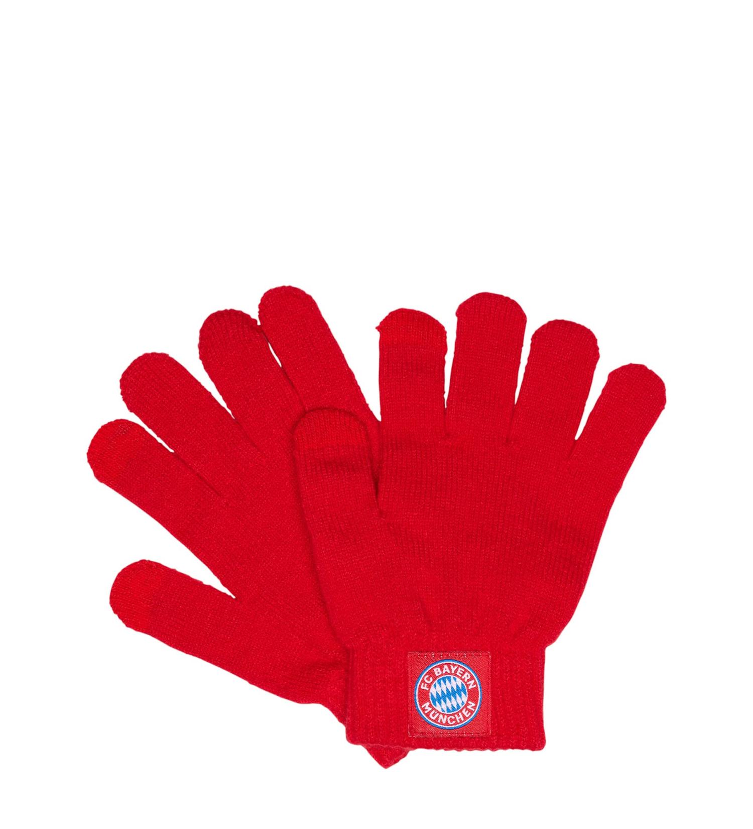 FC Bayern Munich Knitted Gloves for Kids - Touch Screen Red - Shop Now! - Buy Online on GoSupps.com