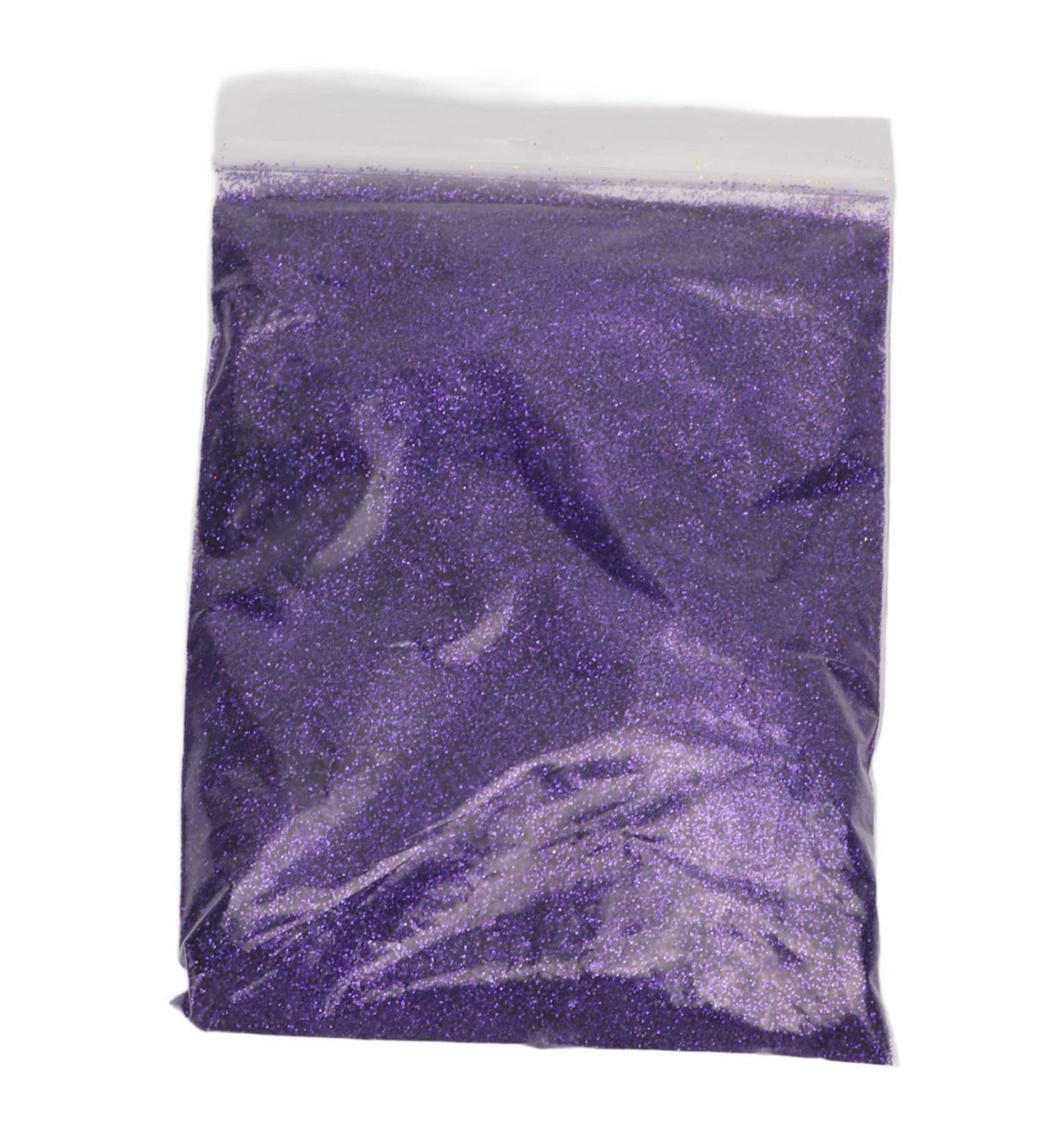 Buy Extra Fine Holographic Glitter 50g - Ultra Fine Makeup Sparkle for Eyes Nails & Cards - Gorgeous Purple Glitter - Buy Online on GoSupps.com