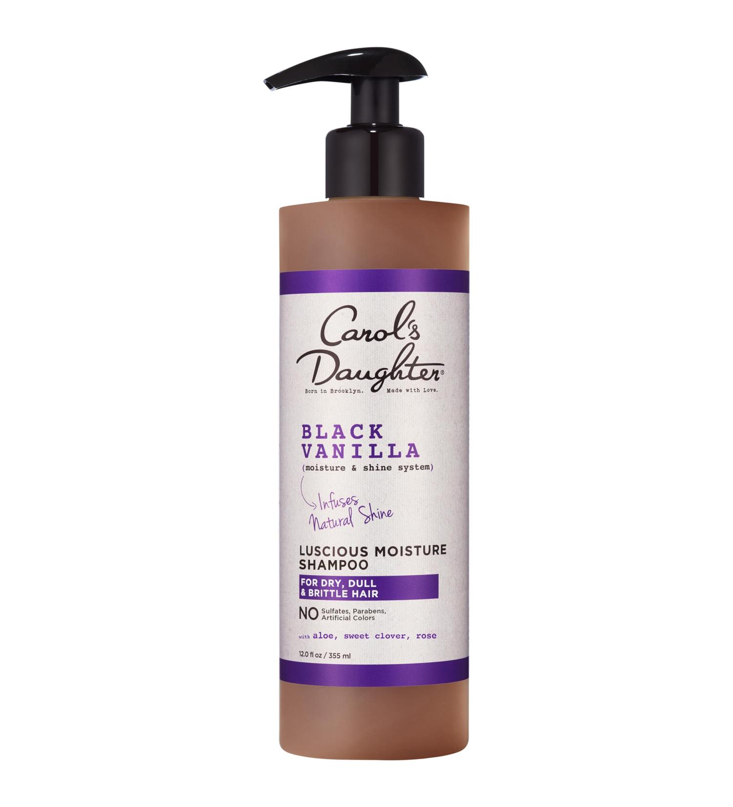 Carols Daughter Black Vanilla Moisture & Shine Sulfate-Free Shampoo 12 Ounce