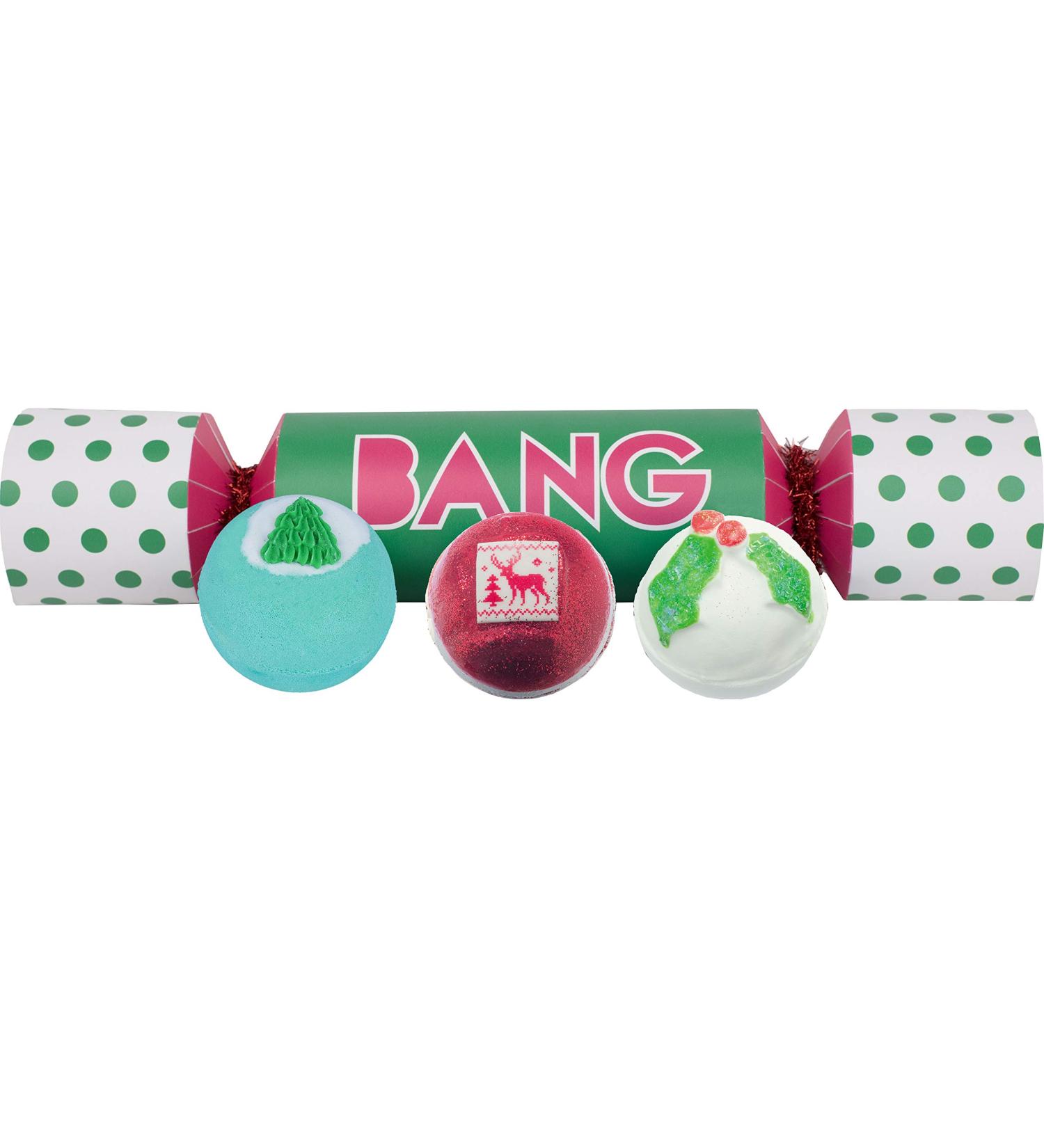 Bomb Cosmetics Bang Cracker Handmade Bath Blaster Gift Pack Contains 3-Pieces 160 g Each Contents May Vary 160 g (Pack of 3) Bang - Buy Online on GoSupps.com