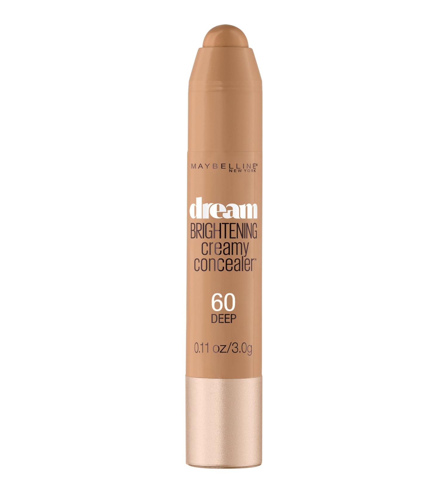 Maybelline Dream Brightening Creamy Concealer Deep 0.11 oz. - Full Coverage Formula - Buy Online on GoSupps.com
