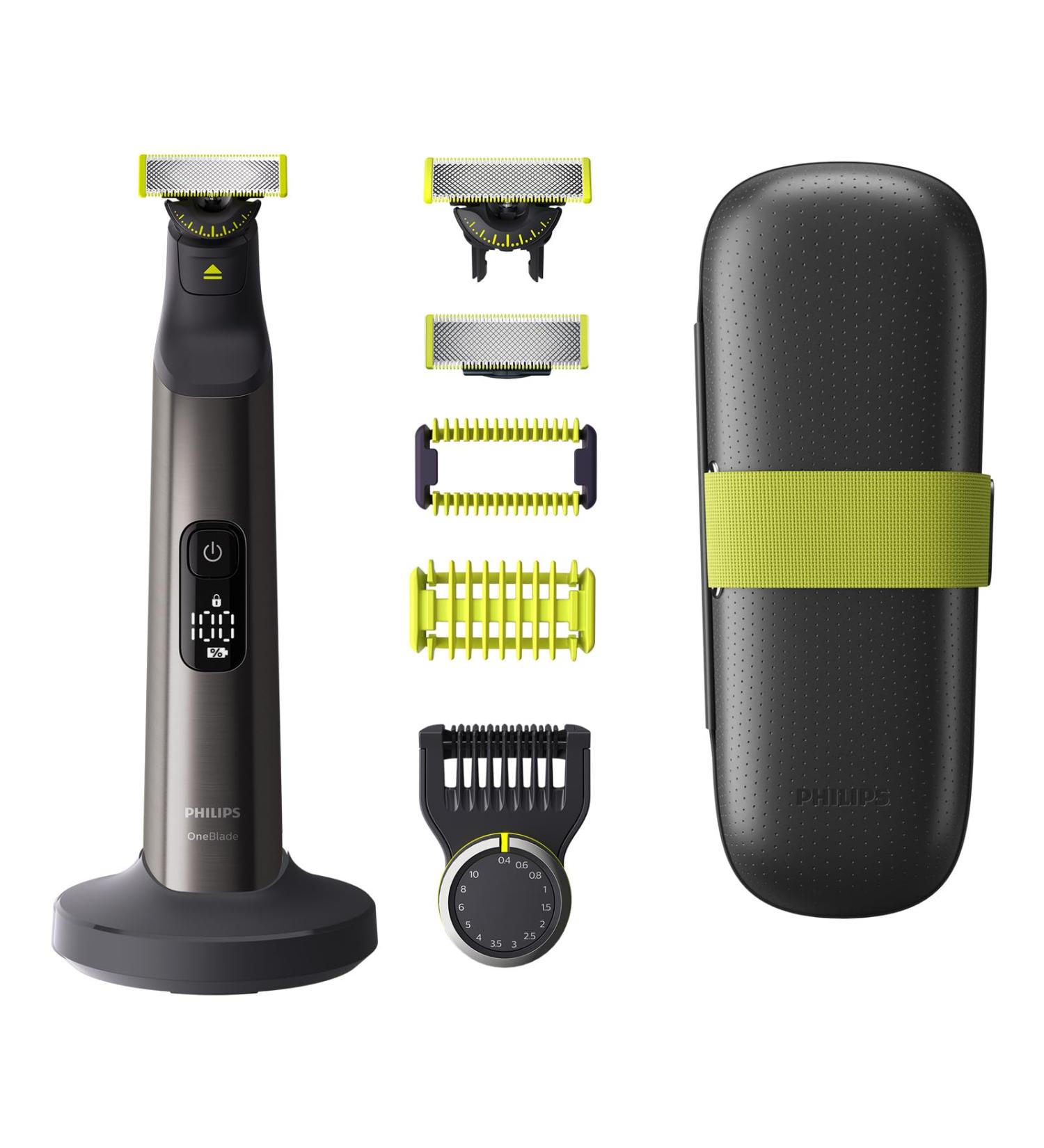 Philips OneBlade Pro 360 Face & Body - Electric Razor & Trimmer QP6651/35 with 2 Blades Attachments & Travel Case | International Shipping - Buy Online on GoSupps.com