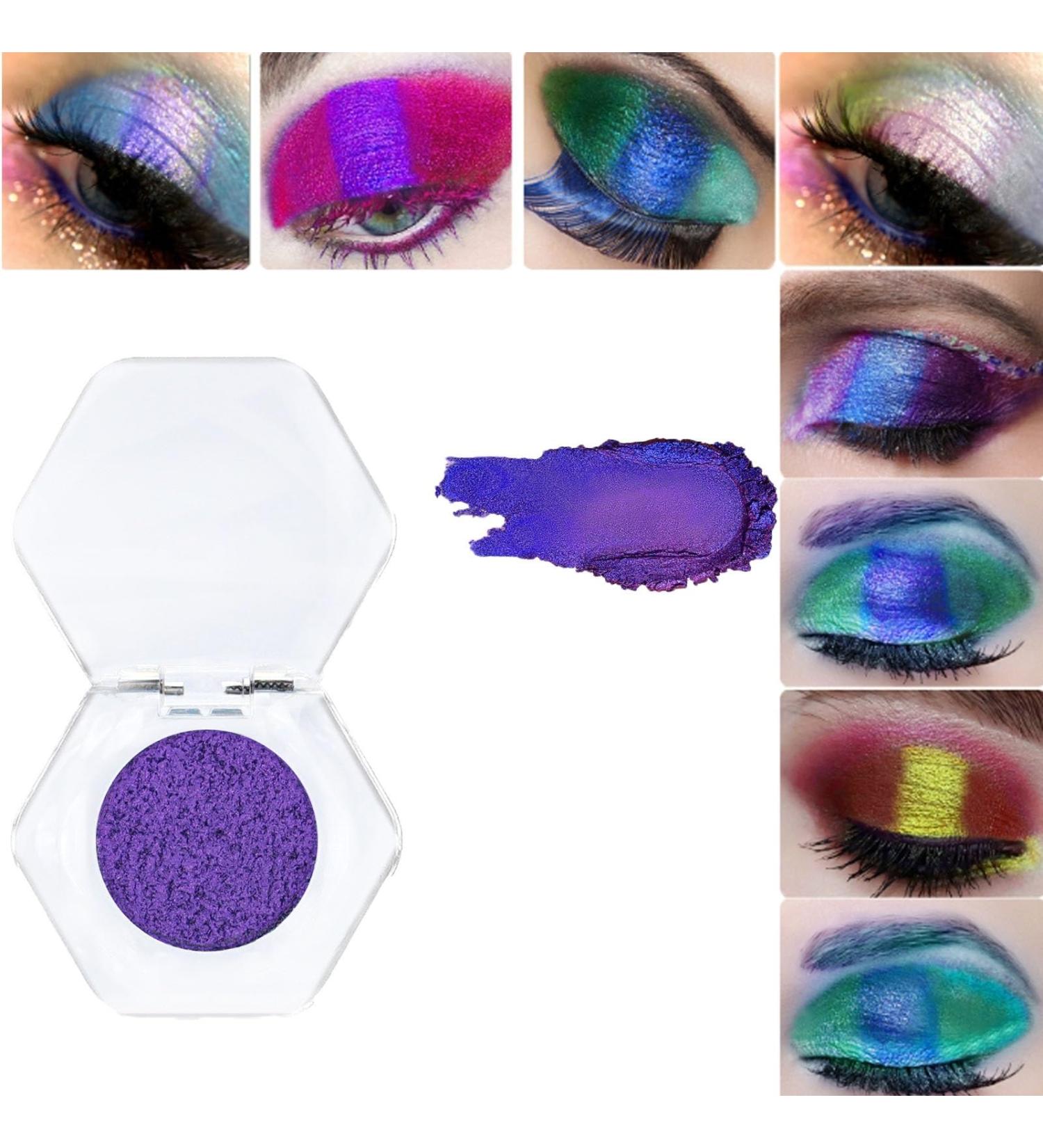 Eyeshadow Eyeshadow Eyeshadow Single Duo Chrome Eyeshadows by Nichole(06#) - Buy Online on GoSupps.com