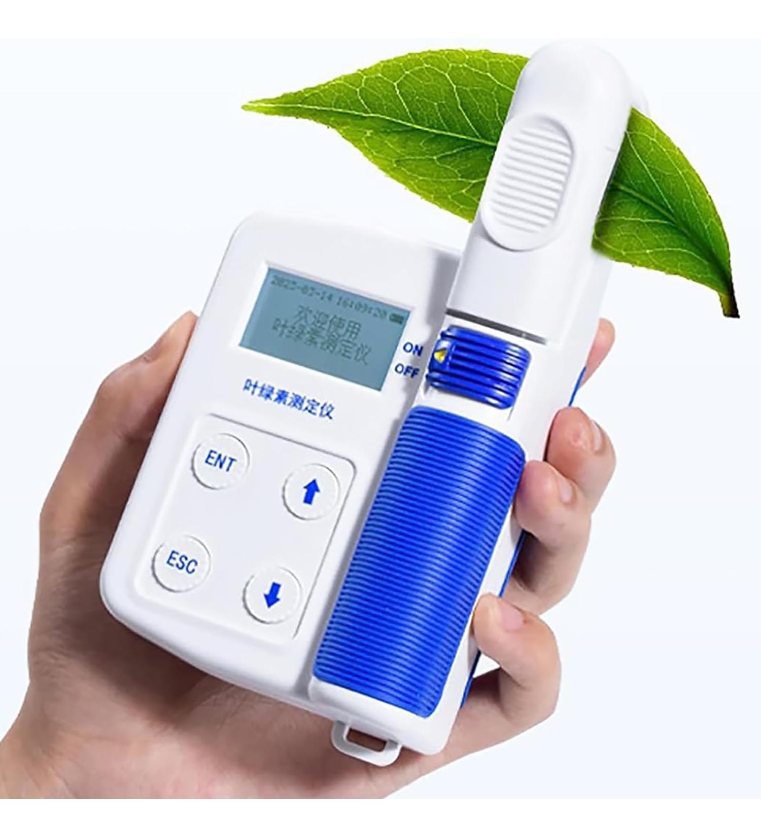 NVIVN Chlorophyll Meter Machine Portable Chlorophyll Content Meter 0.8s Fast Measurement 0.0-99.9 SPAD High Precision for Plant Researcher School Lab Research Center(16GB Big Storage Capacity) - Buy Online on GoSupps.com