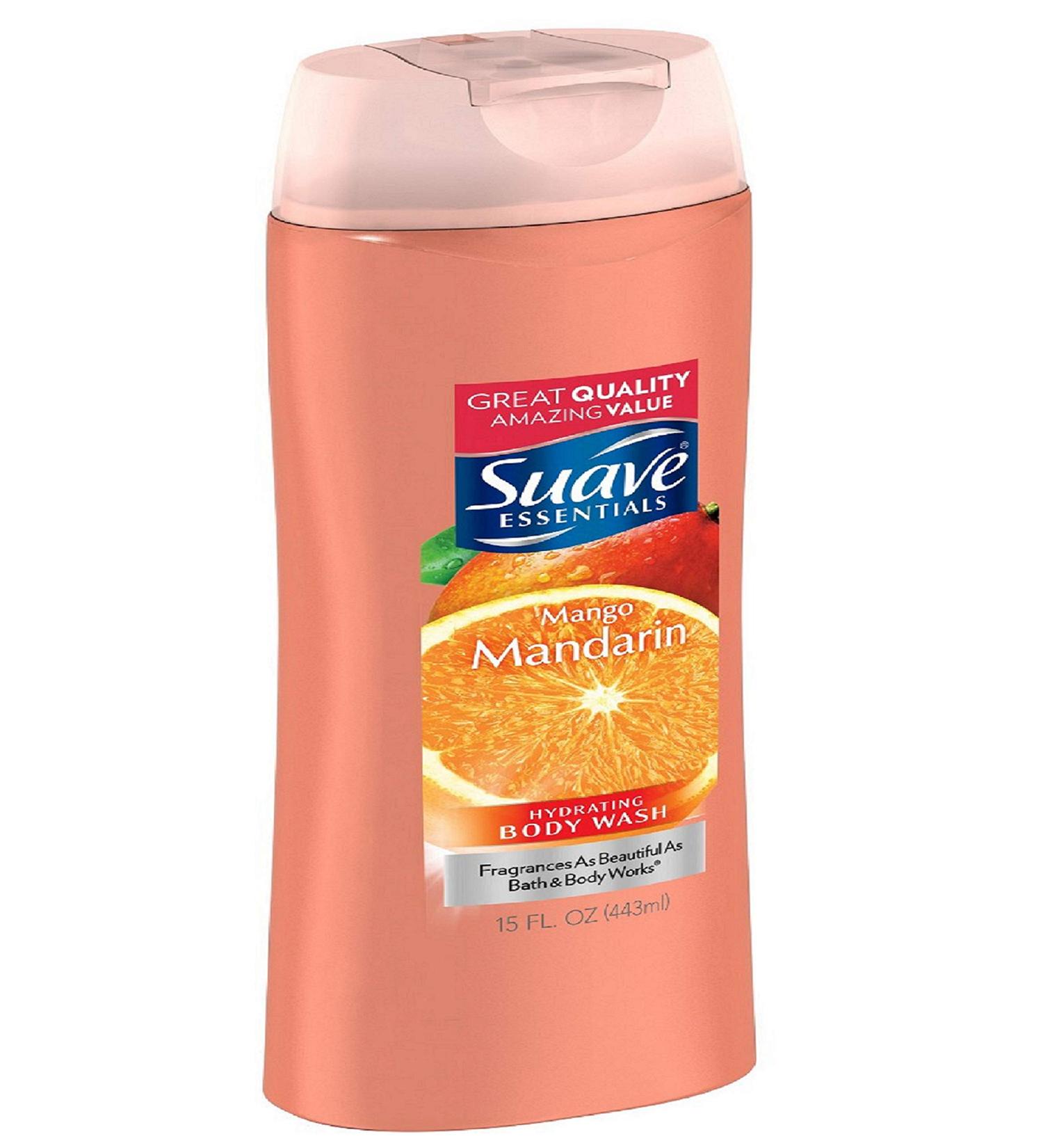 Suave Naturals Mango Mandarin Body Wash 18 oz