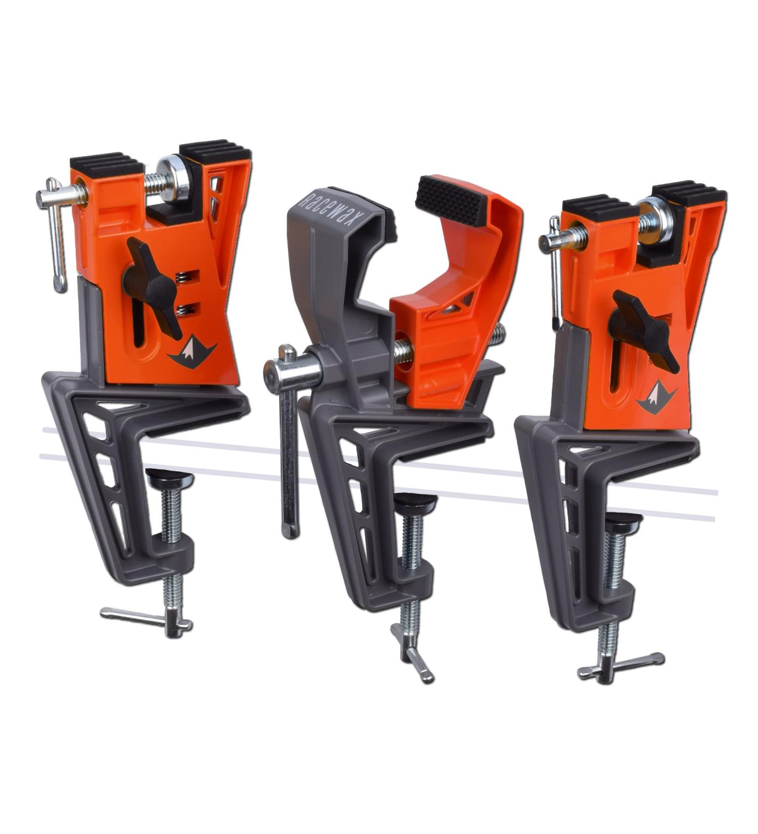 RaceWax World Cup Pro Ski Vise - All-Metal Three Piece Set - Buy Online on GoSupps.com