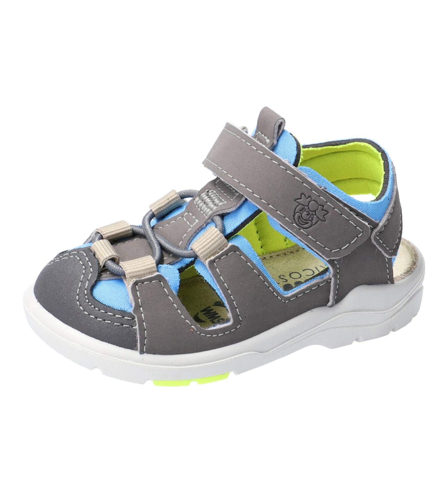 Ricosta Gery M 61 Boys' Sandals 5.5 UK Child - Blue Grey | Shop Now - Buy Online on GoSupps.com