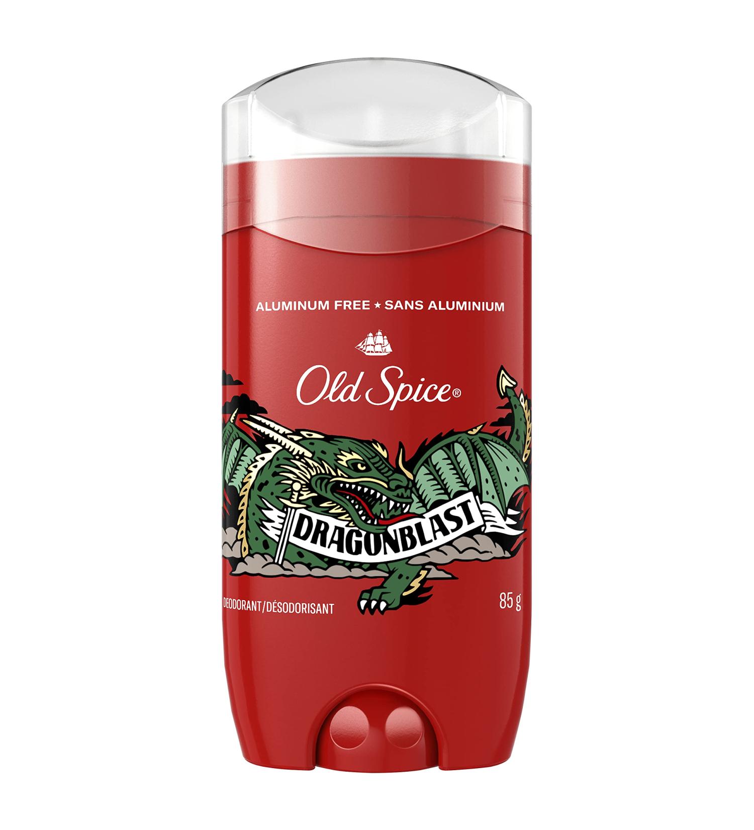 Old Spice Men's Aluminum-Free Deodorant - Dragonblast Scent - 48 Hr Protection - 3 oz - Buy Online on GoSupps.com