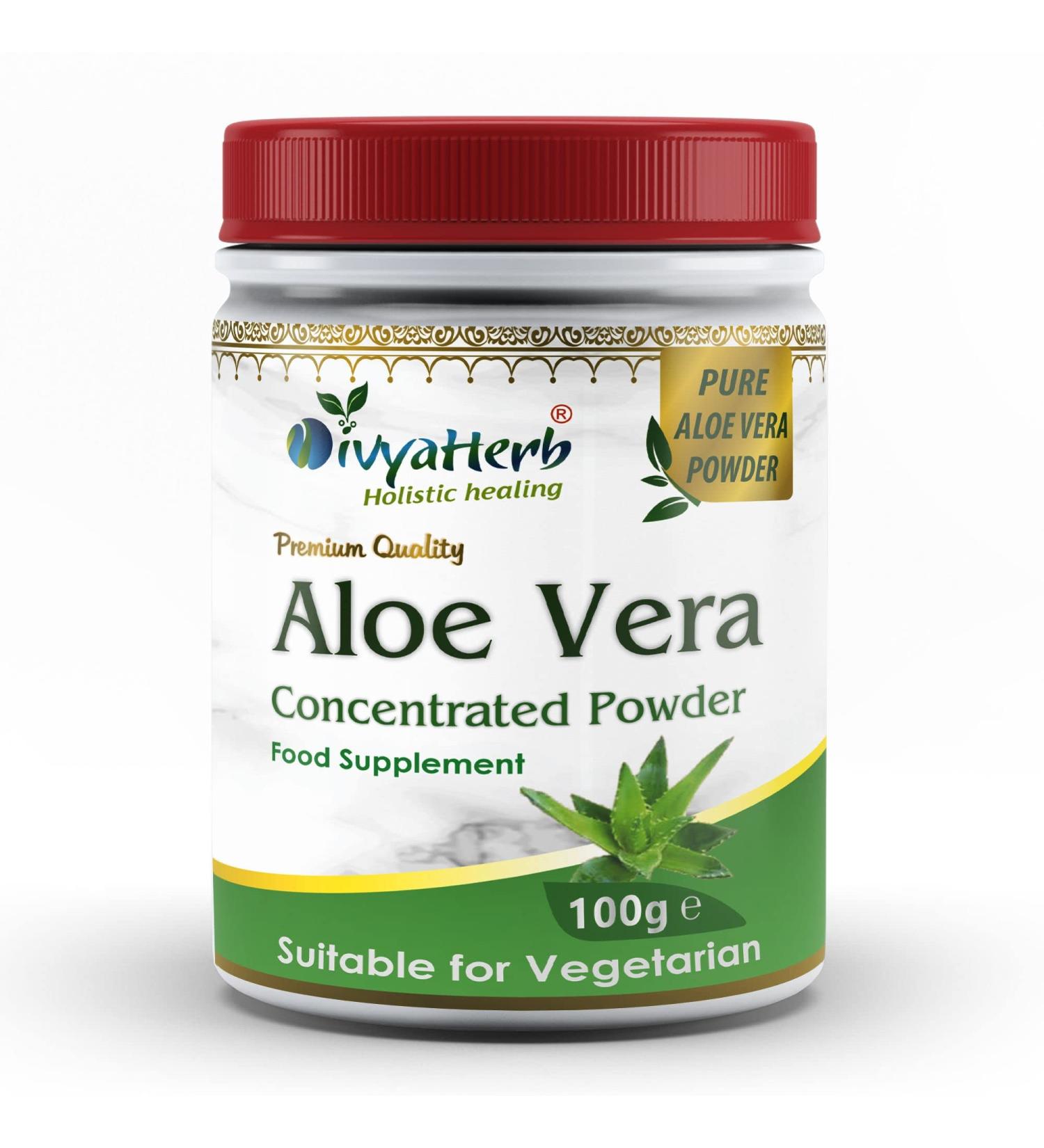 Aloe Vera Powder - Natural Skin Care Ingredient | Pure and Organic - Buy Online on GoSupps.com