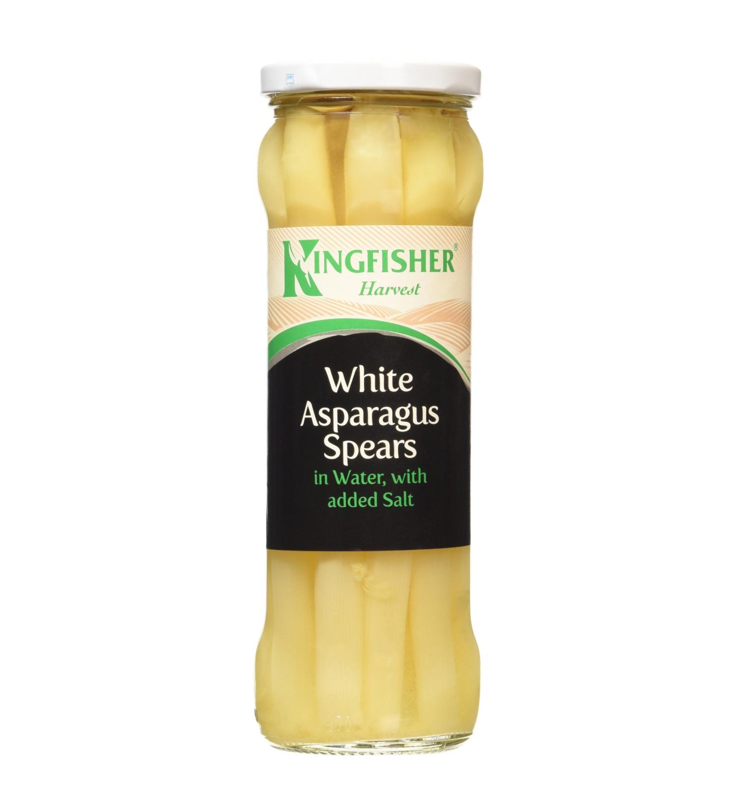 Kingfisher White Asparagus Spears 330g - Buy Online on GoSupps.com