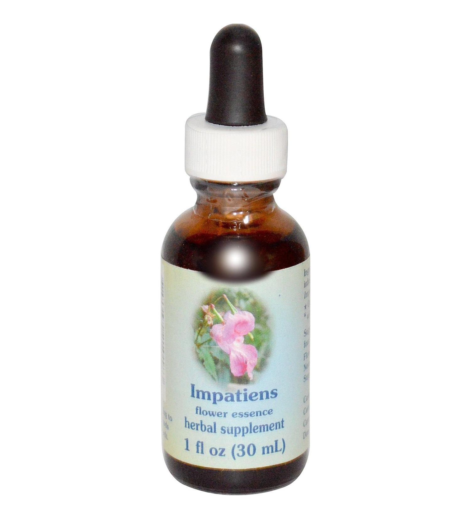 Flower Essence Services Healing Herbs Impatiens Dropper 1 Ounce