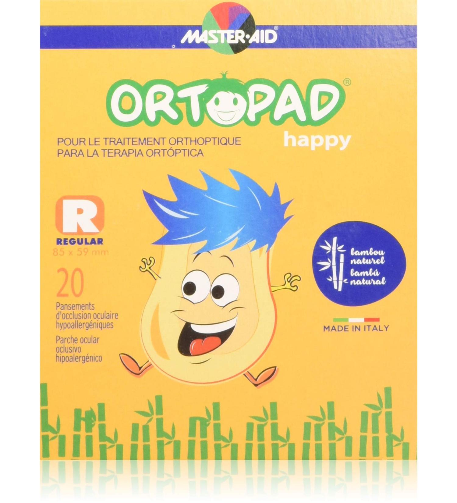 Parche Ocular Ortopad Happy Dibujo 20U - Buy Online on GoSupps.com