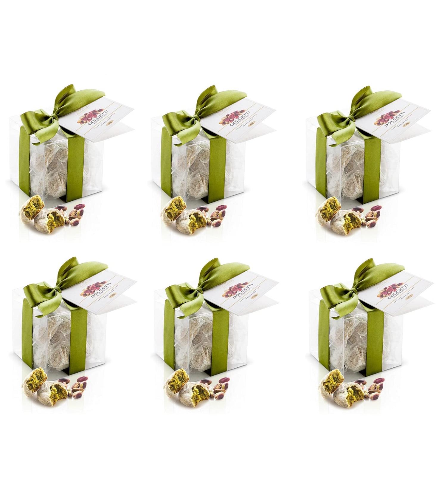Brontedolci Brontedolci Dolcetti al Pistacchio Set of 6 Christmas sweets with pistachios 150 g