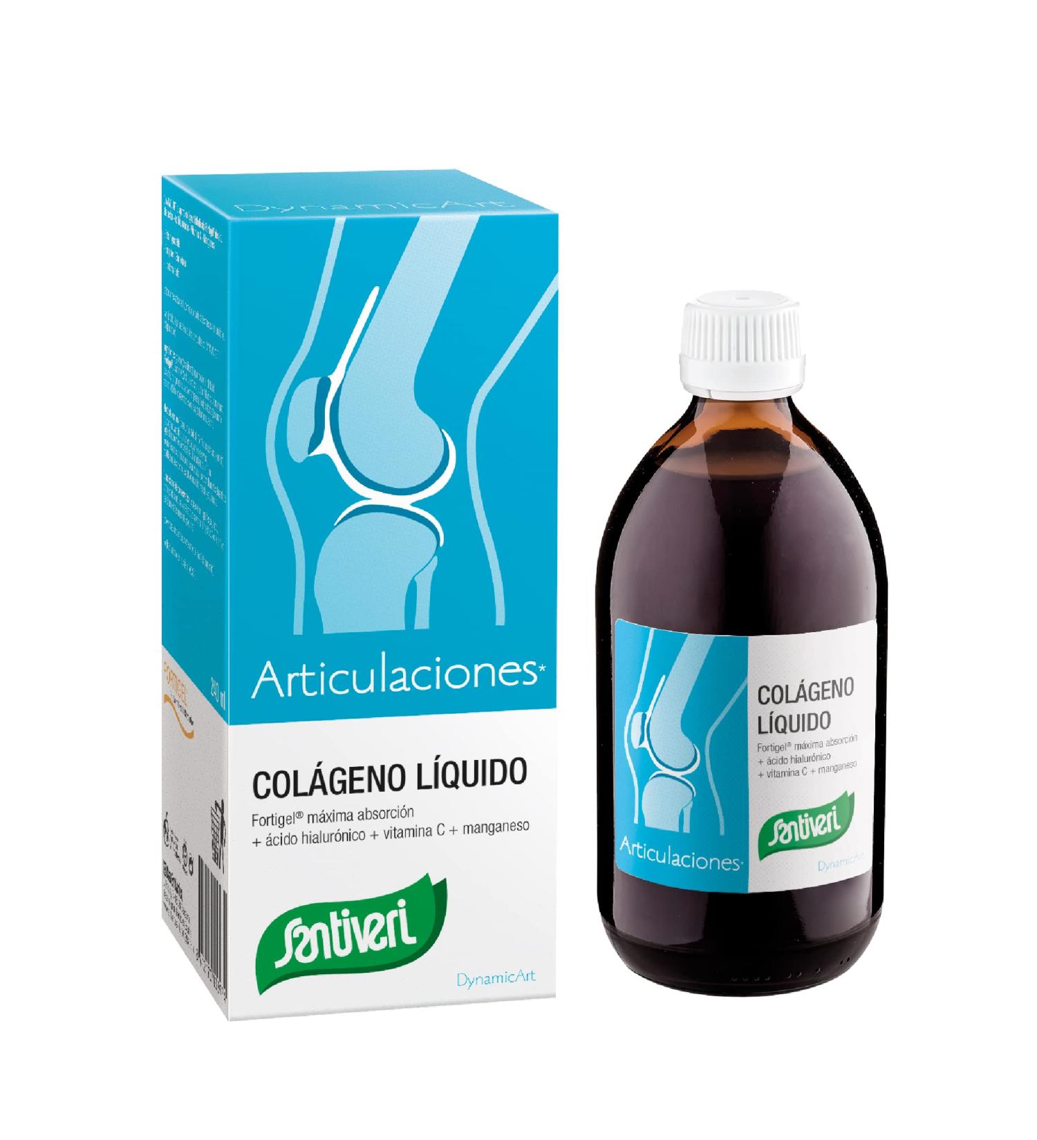  SANTIVERI SANTIVERI Dynamic Art Liquid Collagen with Fortigel Hydrolyzed Collagen / Bottle with Syrup 240ml - Buy Online on GoSupps.com