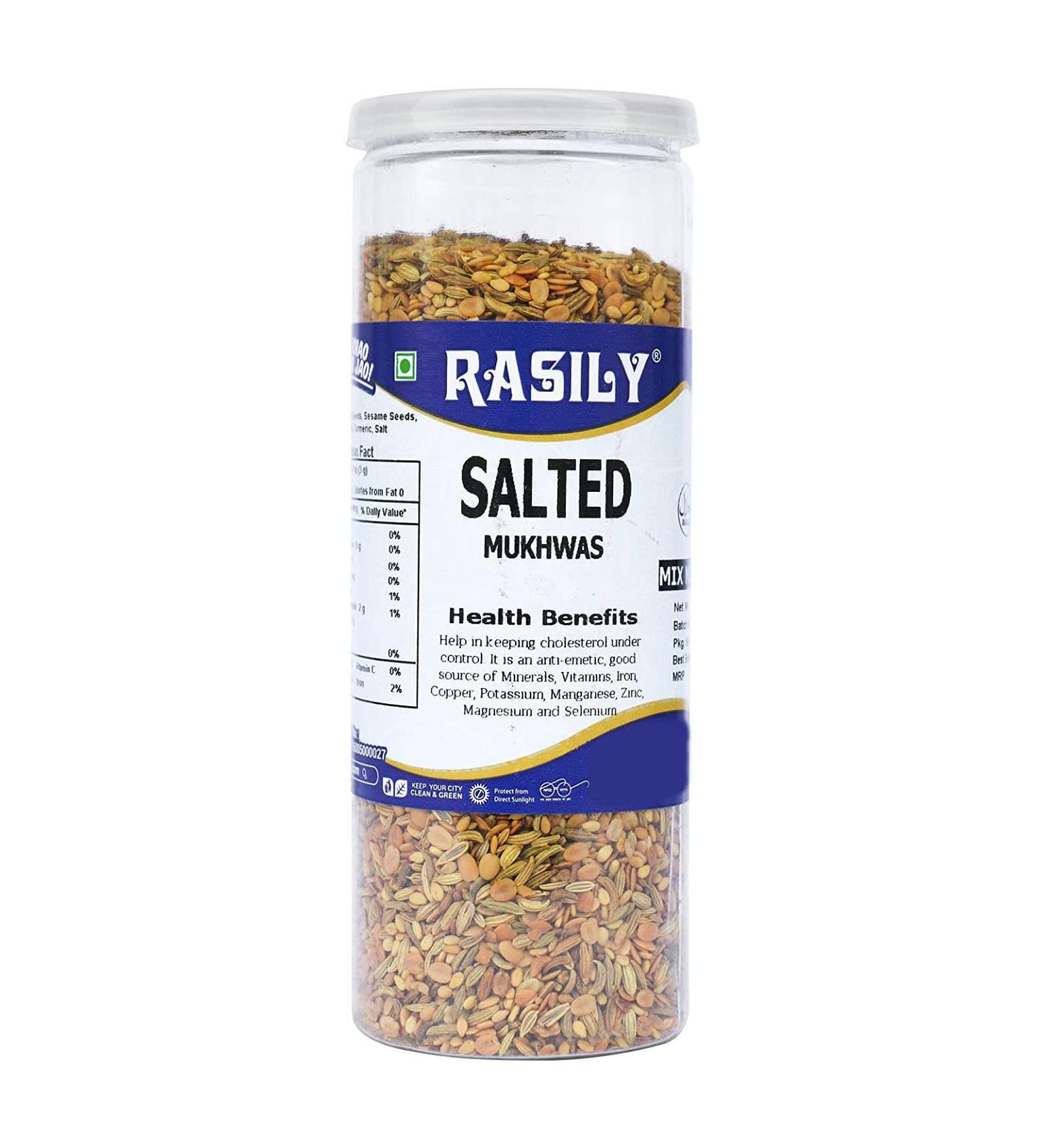 Rasily Salted Mukhwas 250 Gram_Packing May Vary - Buy Online on GoSupps.com