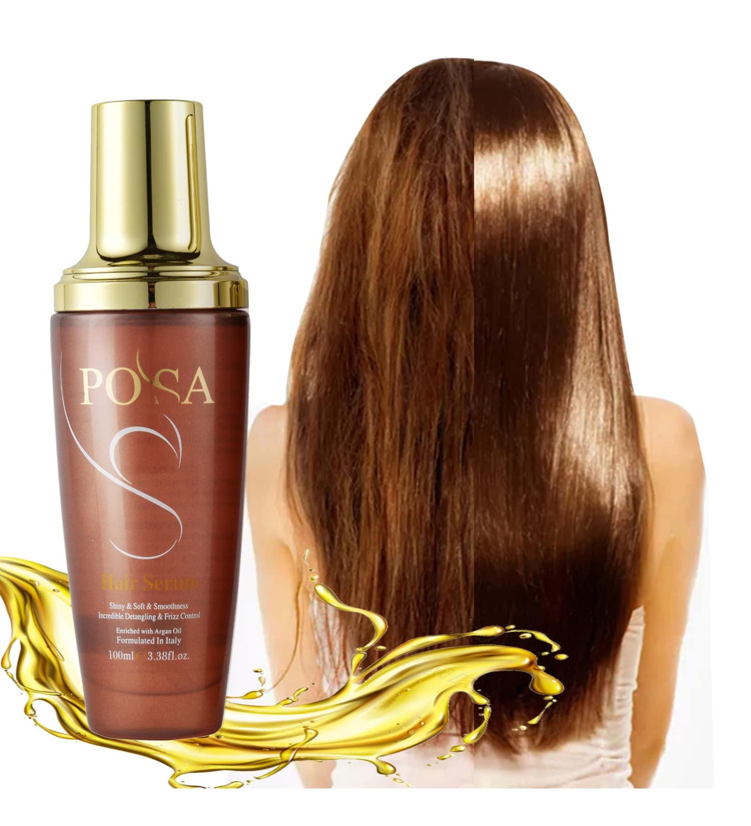 30 Seconds Rescue Smooth Hair Oil - Hydrating Argan Serum for Dry & Damaged Hair - 3.39 Fl Oz - Buy Online on GoSupps.com