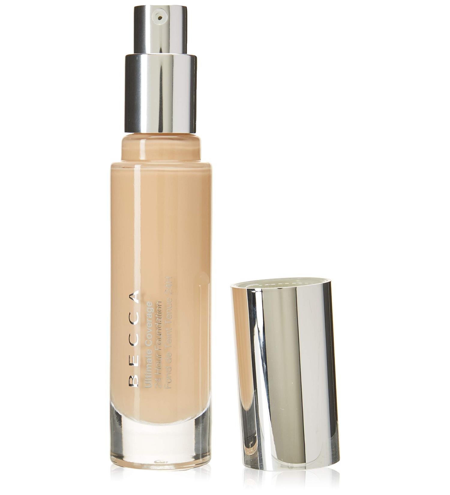 Becca Cosmetics Ultimate Coverage 24-Hour Foundation in Cashmere - Long-Lasting Flawless Finish - Buy Online on GoSupps.com