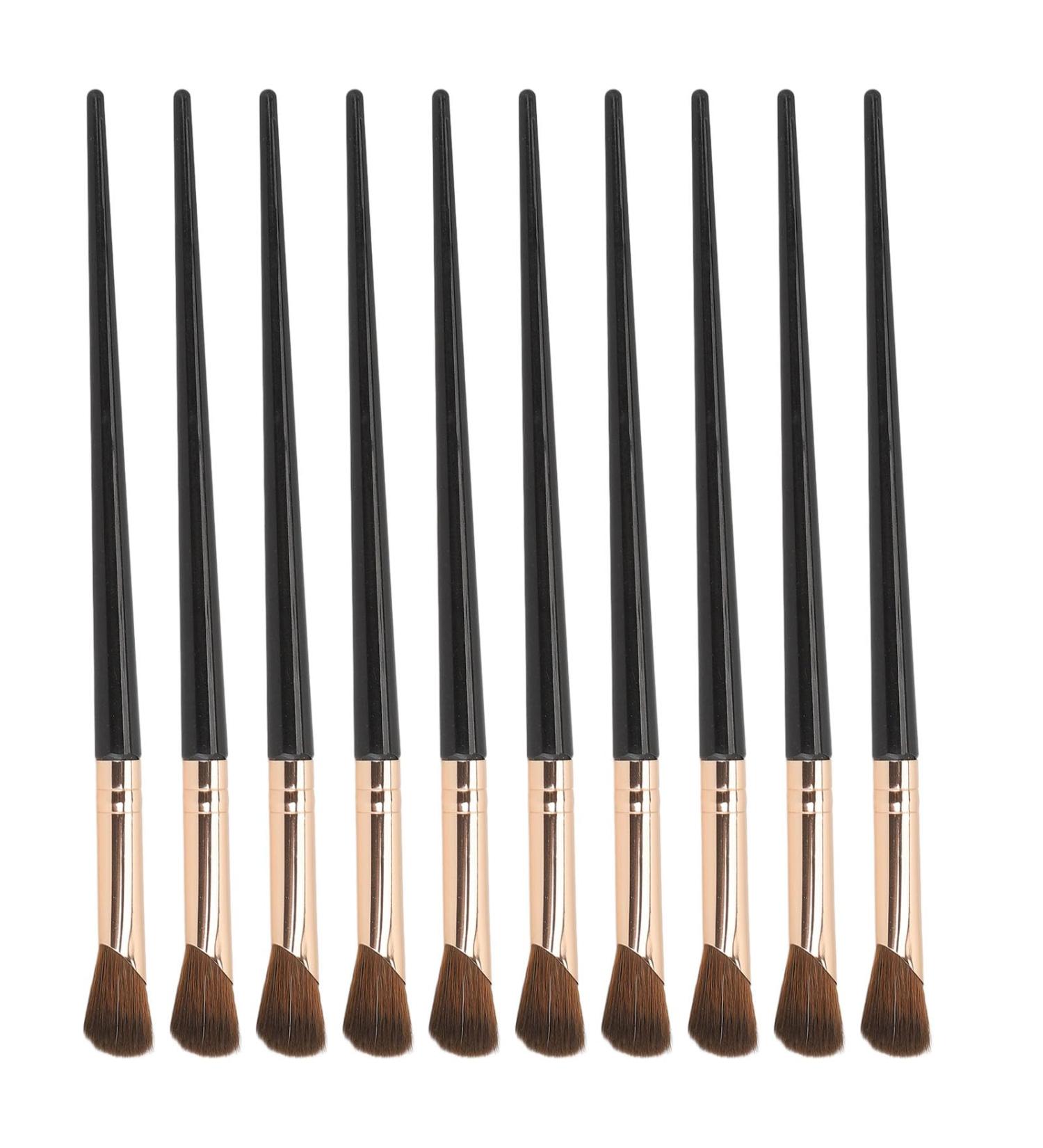 10pcs Nose Shadow Brush Set - Soft Sickle Shaped Brushes for Precision Makeup Application - Buy Online on GoSupps.com