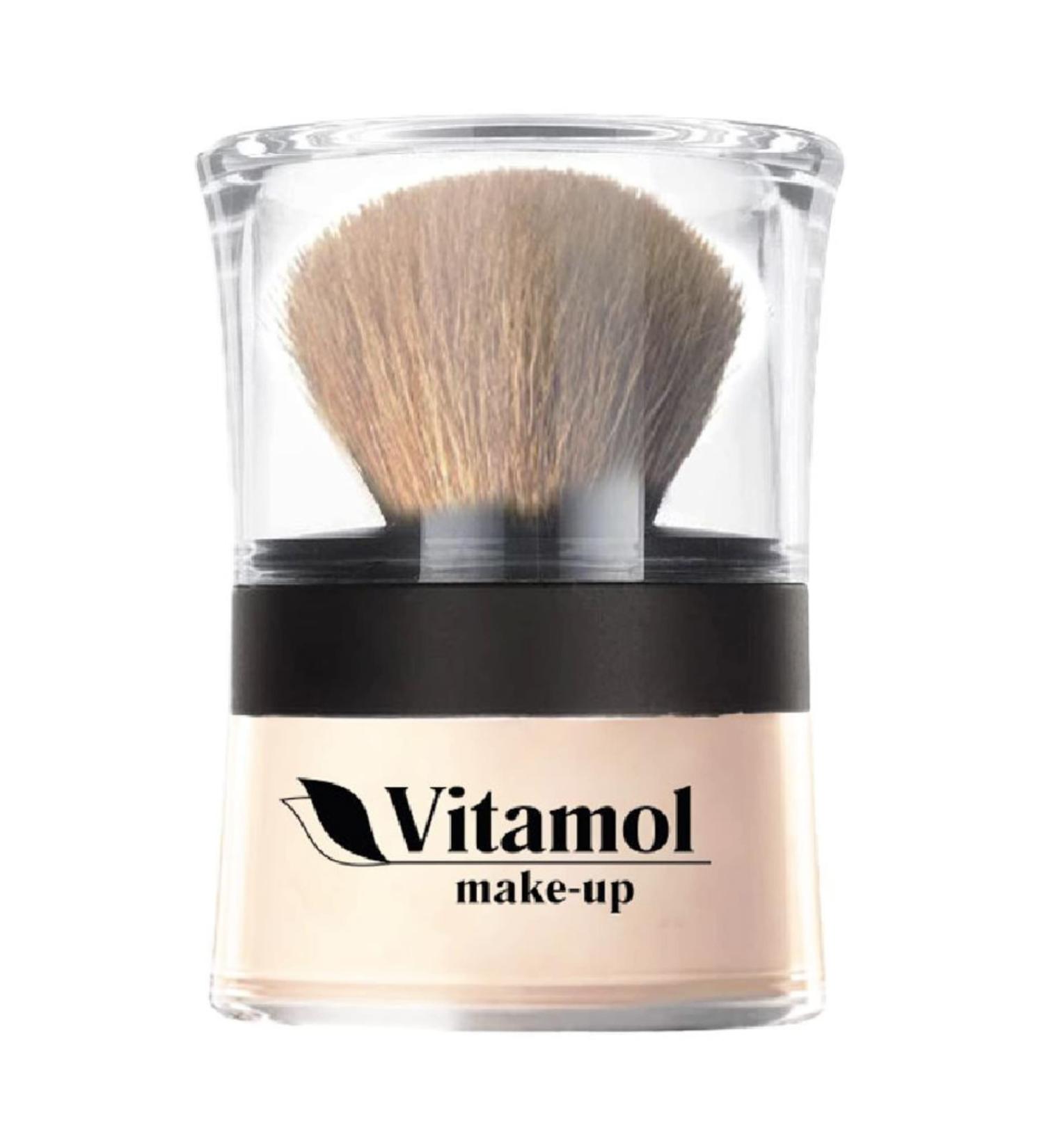 Vitamol Make up Natural Mineral Powder Organic Natural Micronized Powder 14g (Cipria) - Buy Online on GoSupps.com