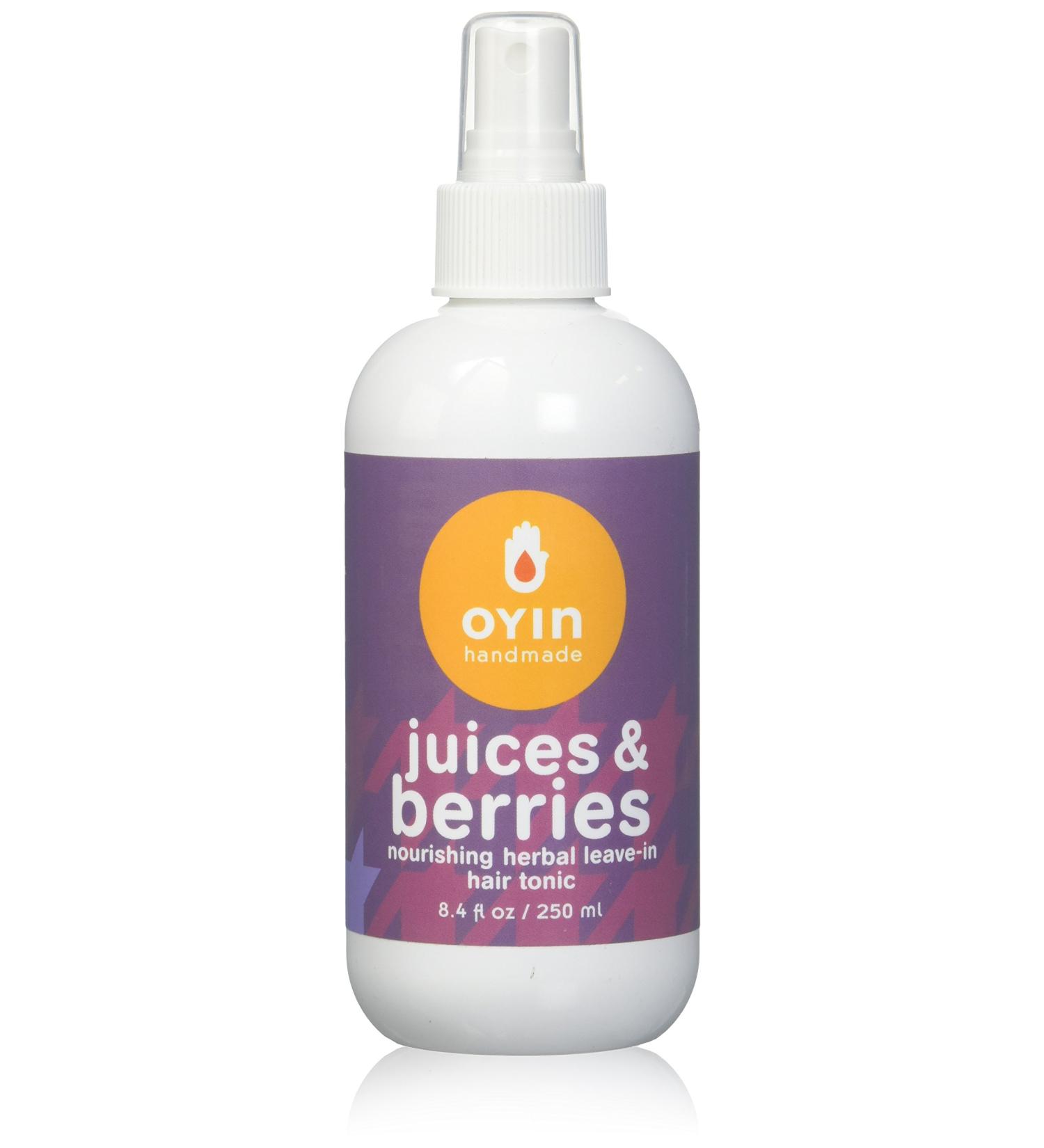 Oyin Handmade Juices & Berries Herbal Leave-In Hair Tonic, 250ml