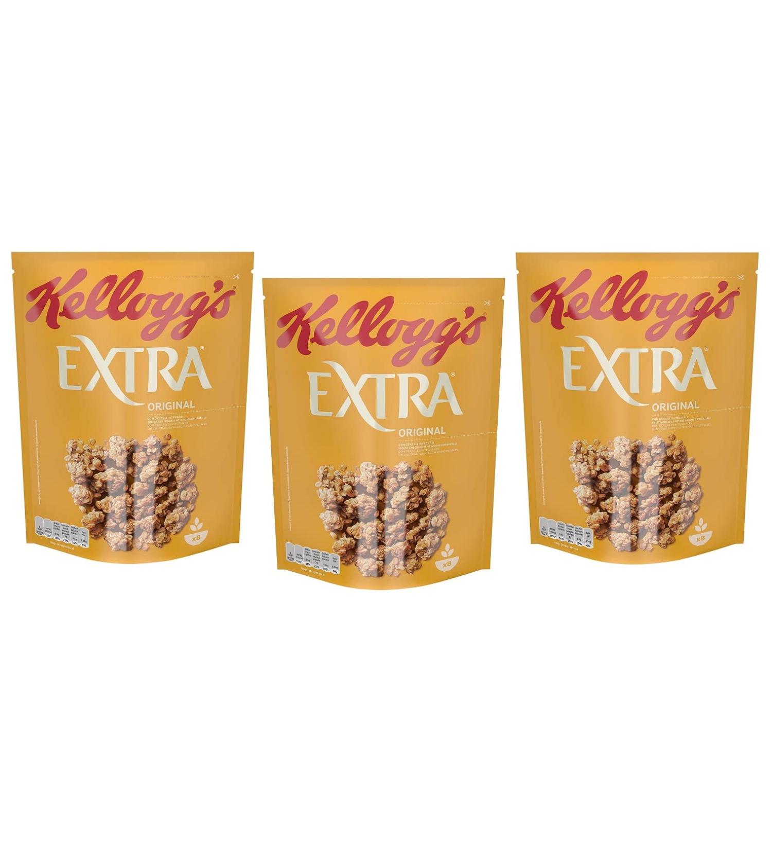 Kellogg's 100% Whole Grain Crispy Oat Flakes 375g 3 Pack - Buy Online on GoSupps.com