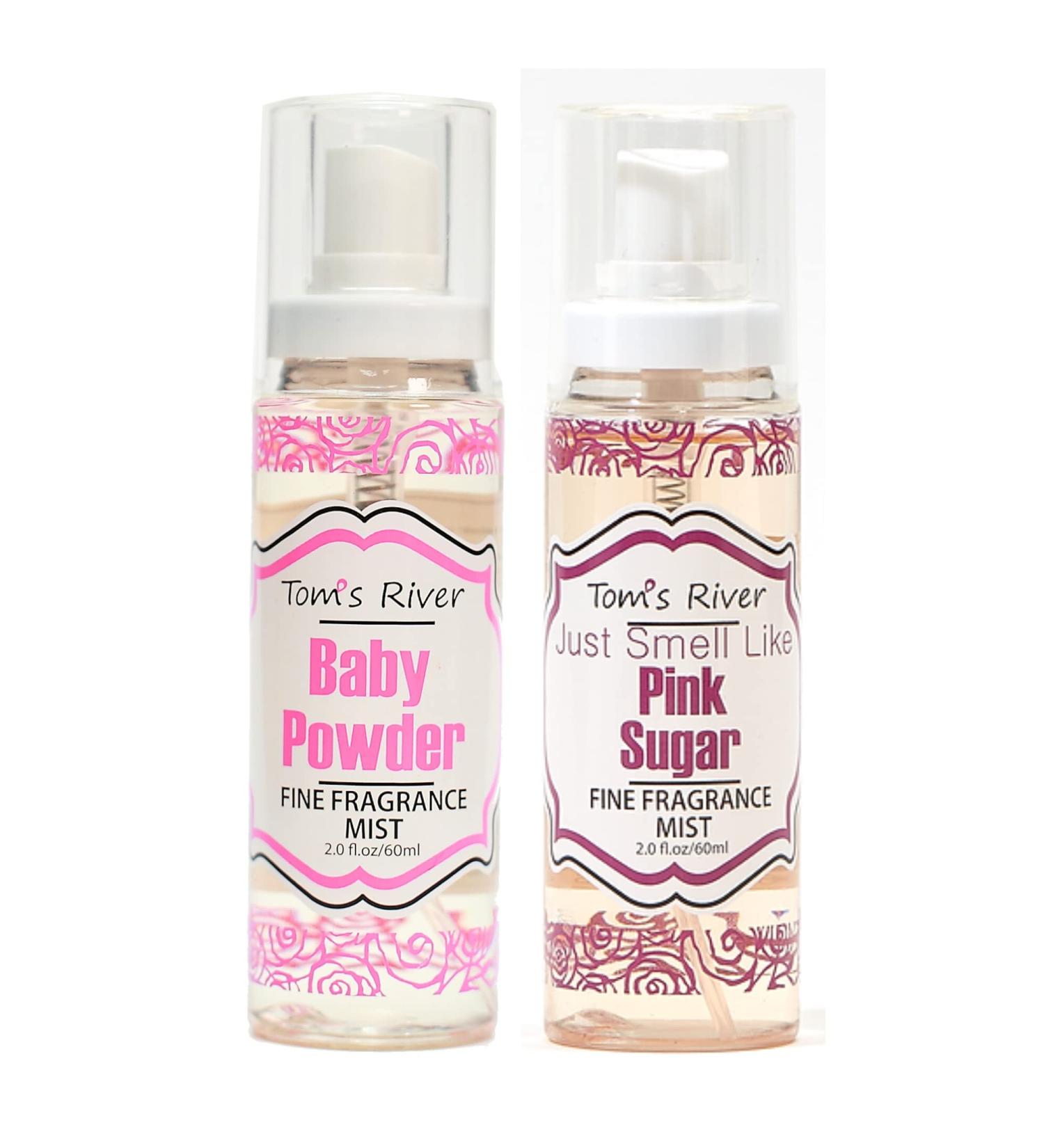 Infinix Fine Fragrance Mist Set - Baby Fresh Powder & Pink Sugar - 2 fl oz/60ml (Pack of 2) - Long-Lasting Body Spray for Daily Use - Gentle Perfume for Men & Women Elegant and Affordable Fragrance - Buy Online on GoSupps.com