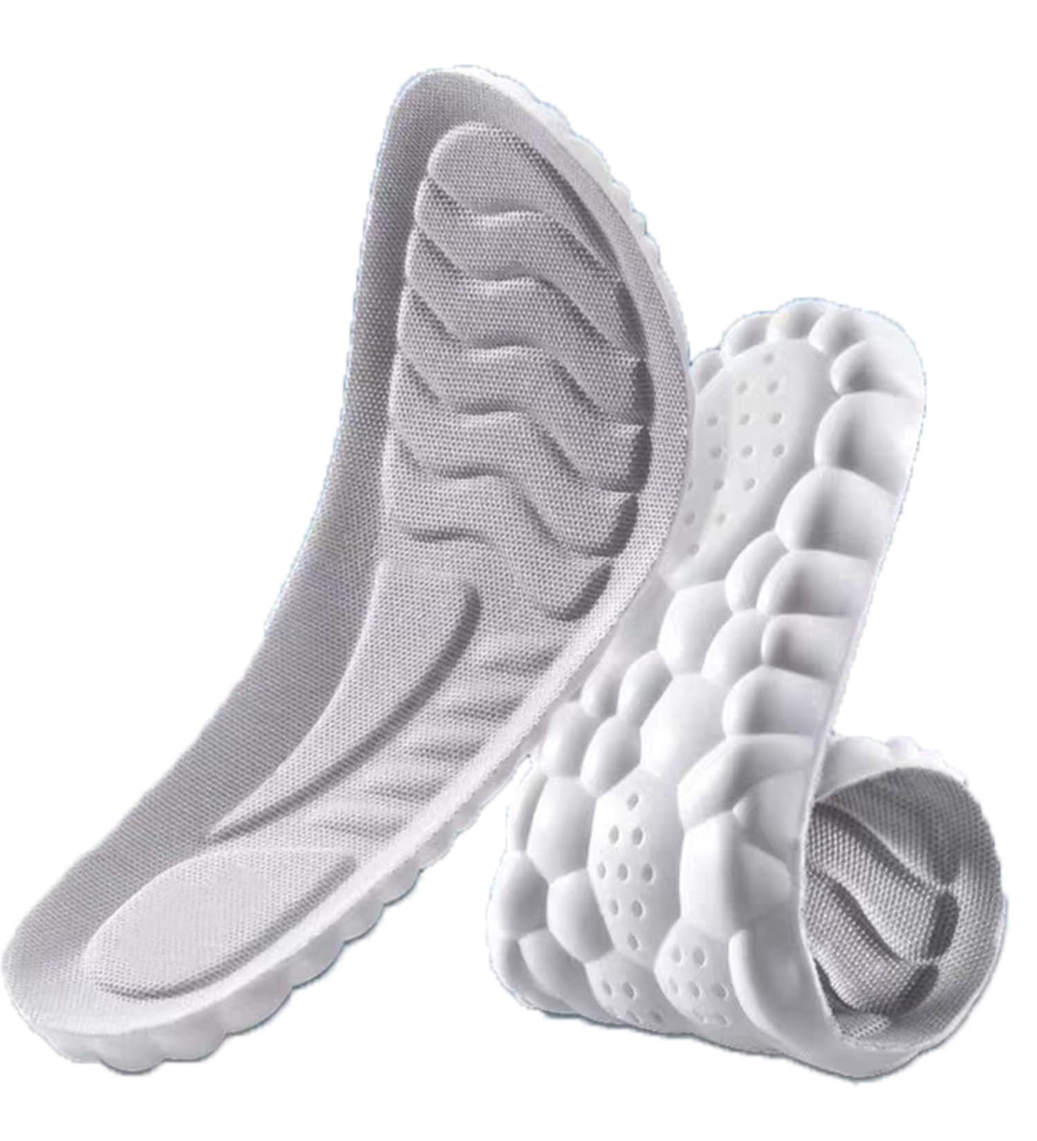 Shop Solo Actfit Comfort Insoles - Memory Foam Orthopedic Shoe Insoles for Men & Women - Pain Relief for Plantar Fasciitis & Flat Feet - Soft Damping Gray 45-46 - Buy Online on GoSupps.com