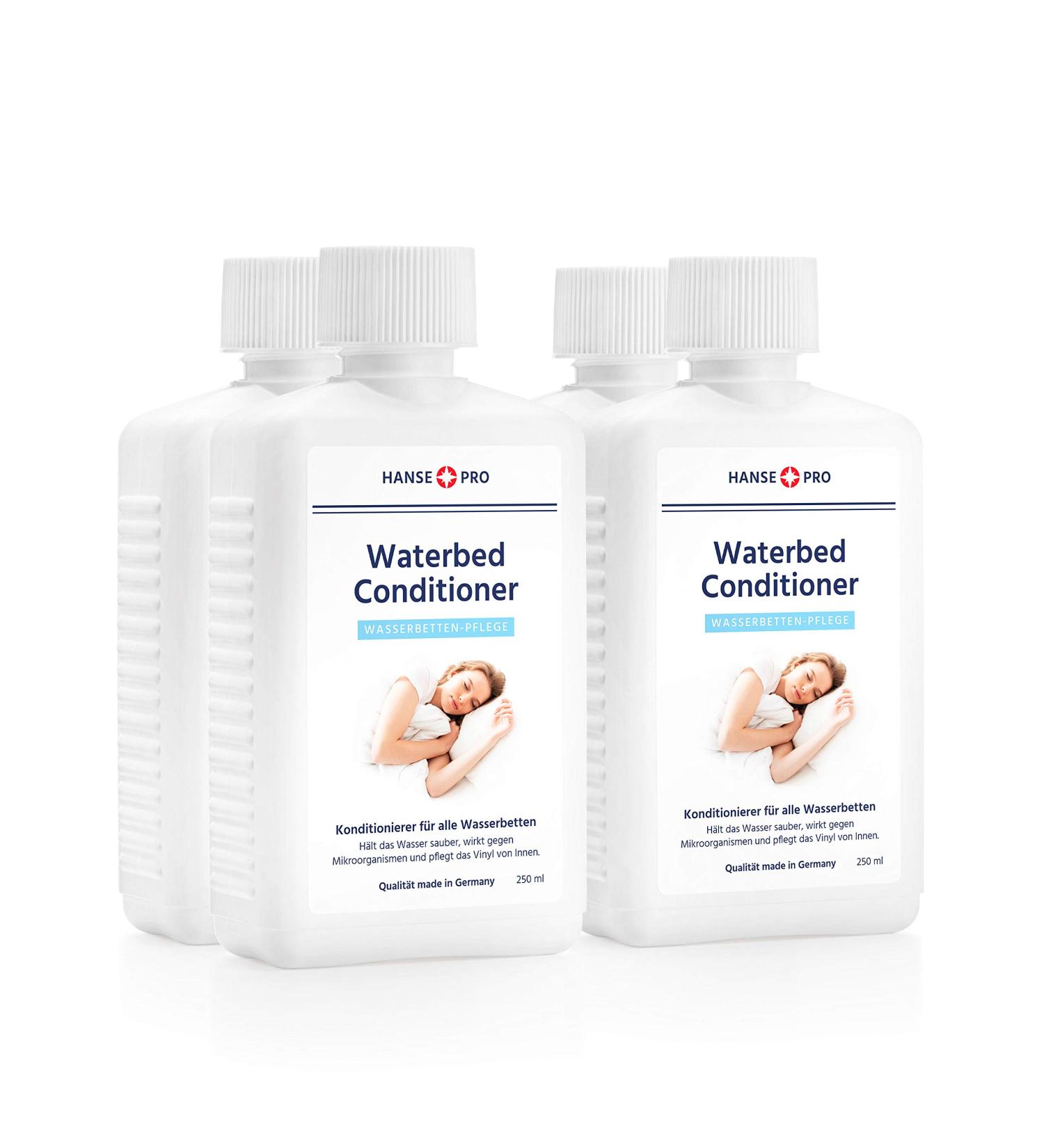Hanseatic Pro Waterbed Conditioner - 4 x 250 ml | Ultimate Care & Protection for All Water Beds - Buy Online on GoSupps.com