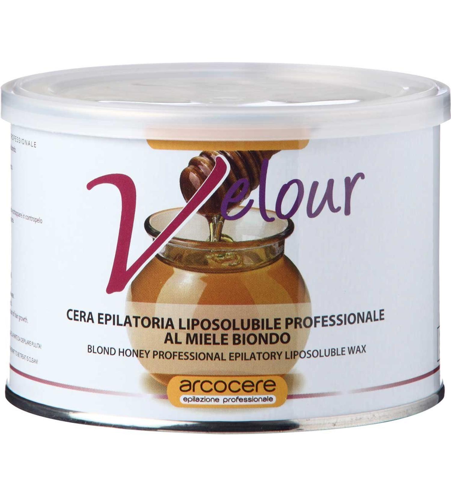 Warm Wax Velour Miele Honey Arcocere - 400ml | Professional Waxing for Smooth Skin - Buy Online on GoSupps.com