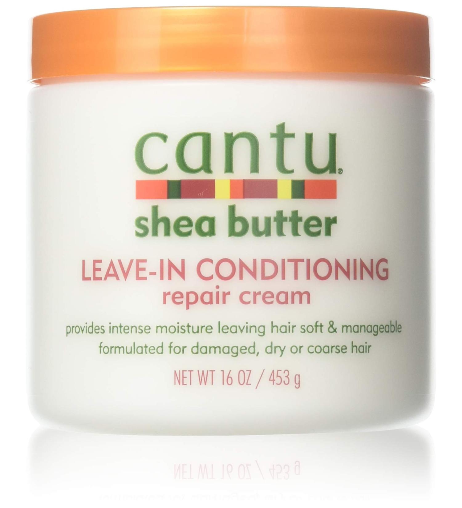 Cantu Shea Butter Leave-In Conditioner Repair Cream 16oz (473ml) - Pack of 3 - Buy Online on GoSupps.com