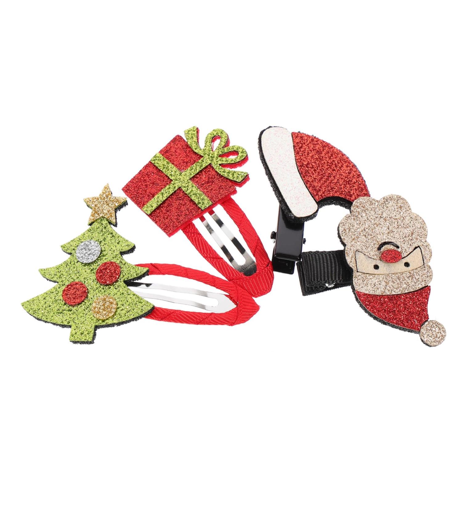 FRCOLOR 2 Sets Children's Hairpin Pumpkin Hair Bow Barrette Hair Accessories Santa Claus Hairpin Xmas Hair Kids Hairpin Kids Barrettes for Hair Kids Lovely Barrette Cute Zinc Alloy Clip - Buy Online on GoSupps.com