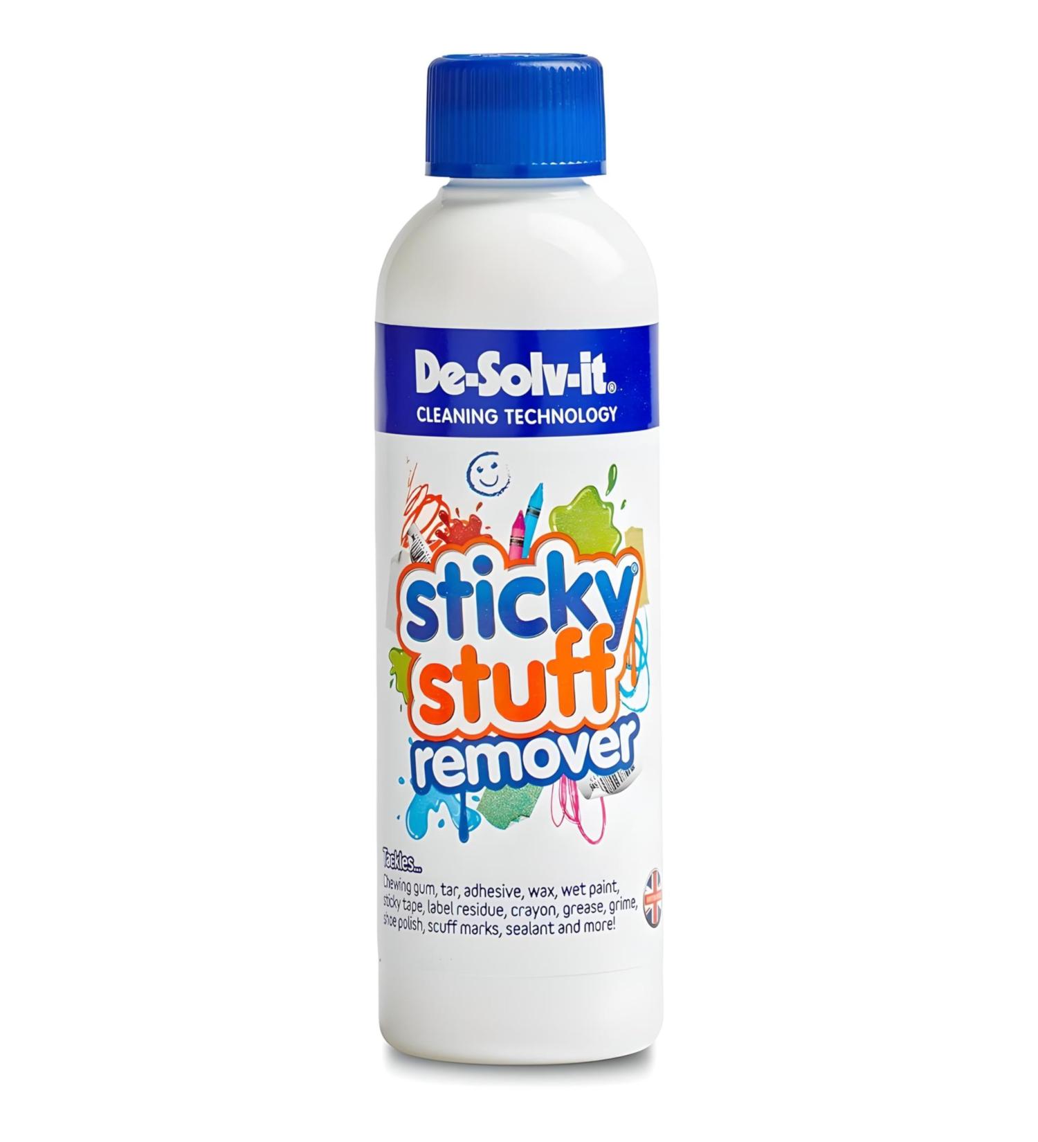 AMK De-Solv It Powerful Sticky Stuff Remover Liquid 250ml Bottle Label Sticker
