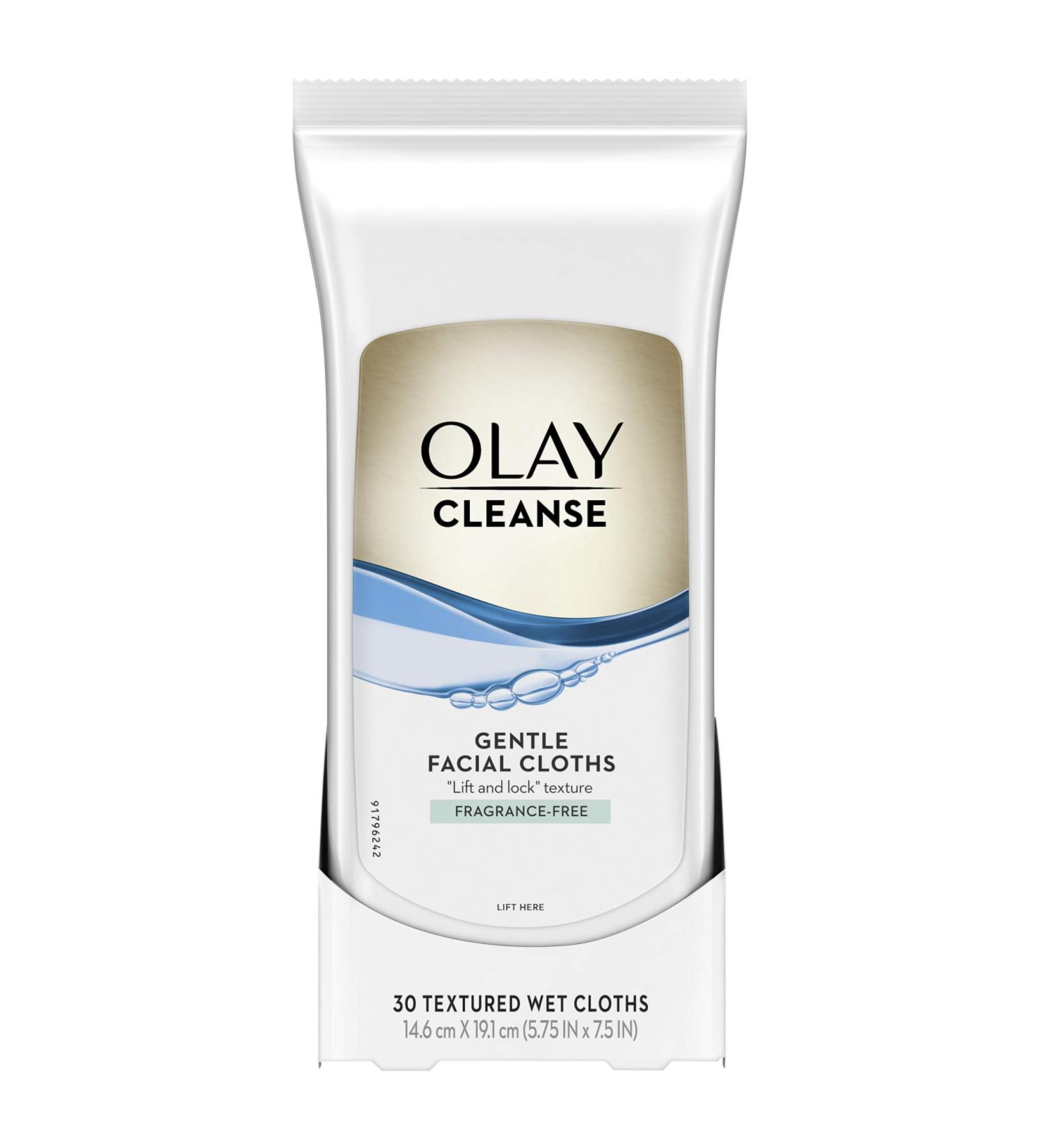 Olay Wet Cleansing Towelette 30 Count - Pack of 1 - Buy Online on GoSupps.com