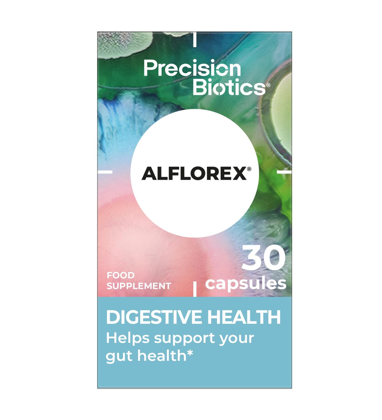 Alflorex Plus Calcium Probiotics - Bifidobacterium Longum 35624 Strain - 30 Capsules, No Refrigeration Needed - Buy Online on GoSupps.com