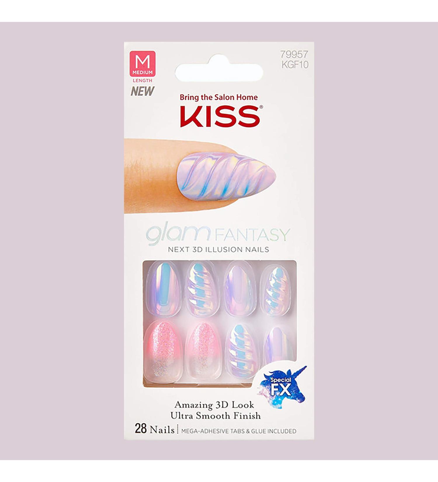 KISS GLAM FANTASY 3D NAILS (PLAY FAVORITES - KGF10)