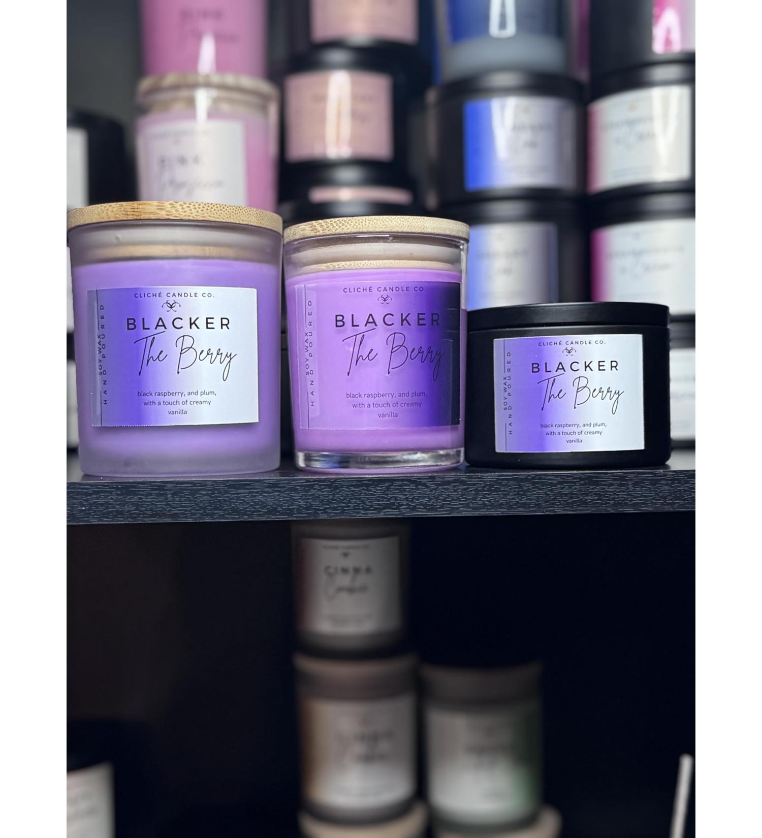 Blacker The Berry (10oz Glass Vessel) violet