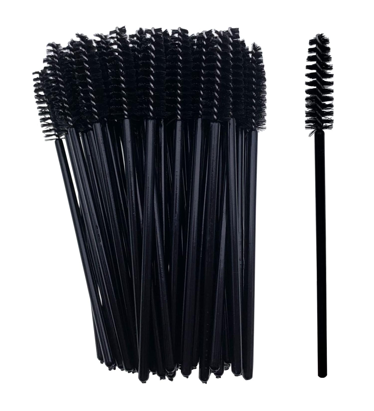50Pcs Disposable Eyelash & Eyebrow Brush Set for Makeup - Portable Wands for Home, Travel, and Outings - Buy Online on GoSupps.com