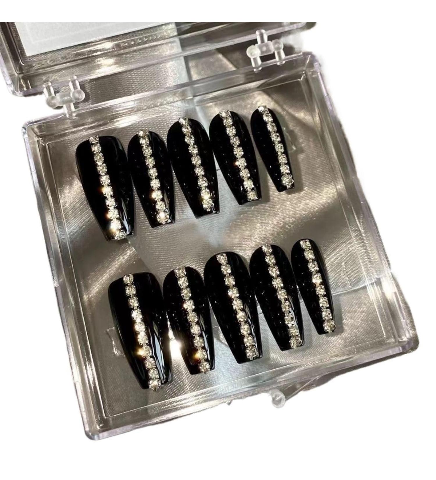 Temperament-enhancing manicure handmade armor spice girl cool girl chain dark armor.(M)