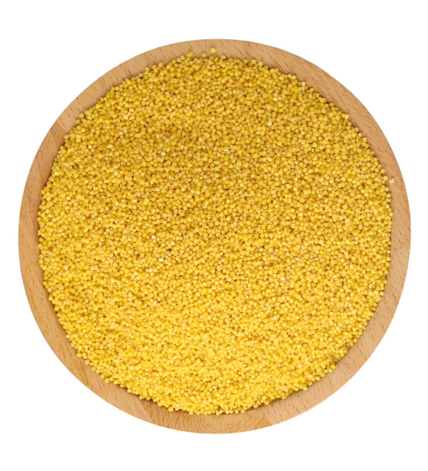 Millet Yellow millet17.6oz Hulled Gluten Free Raw Sun-Dried Millet Whole Grain  - Buy Online on GoSupps.com