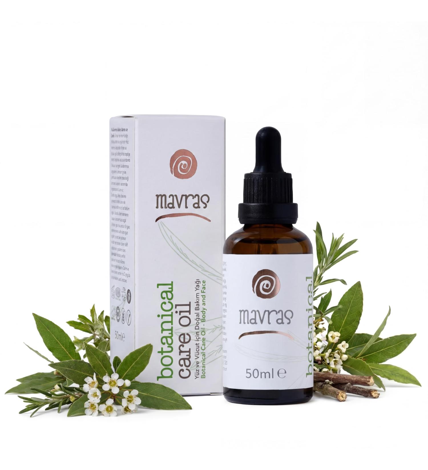 Mavras 50ml Botanical Care Oil Multi-Purpose Moisturizing Body & Hair Oil - Buy Online on GoSupps.com