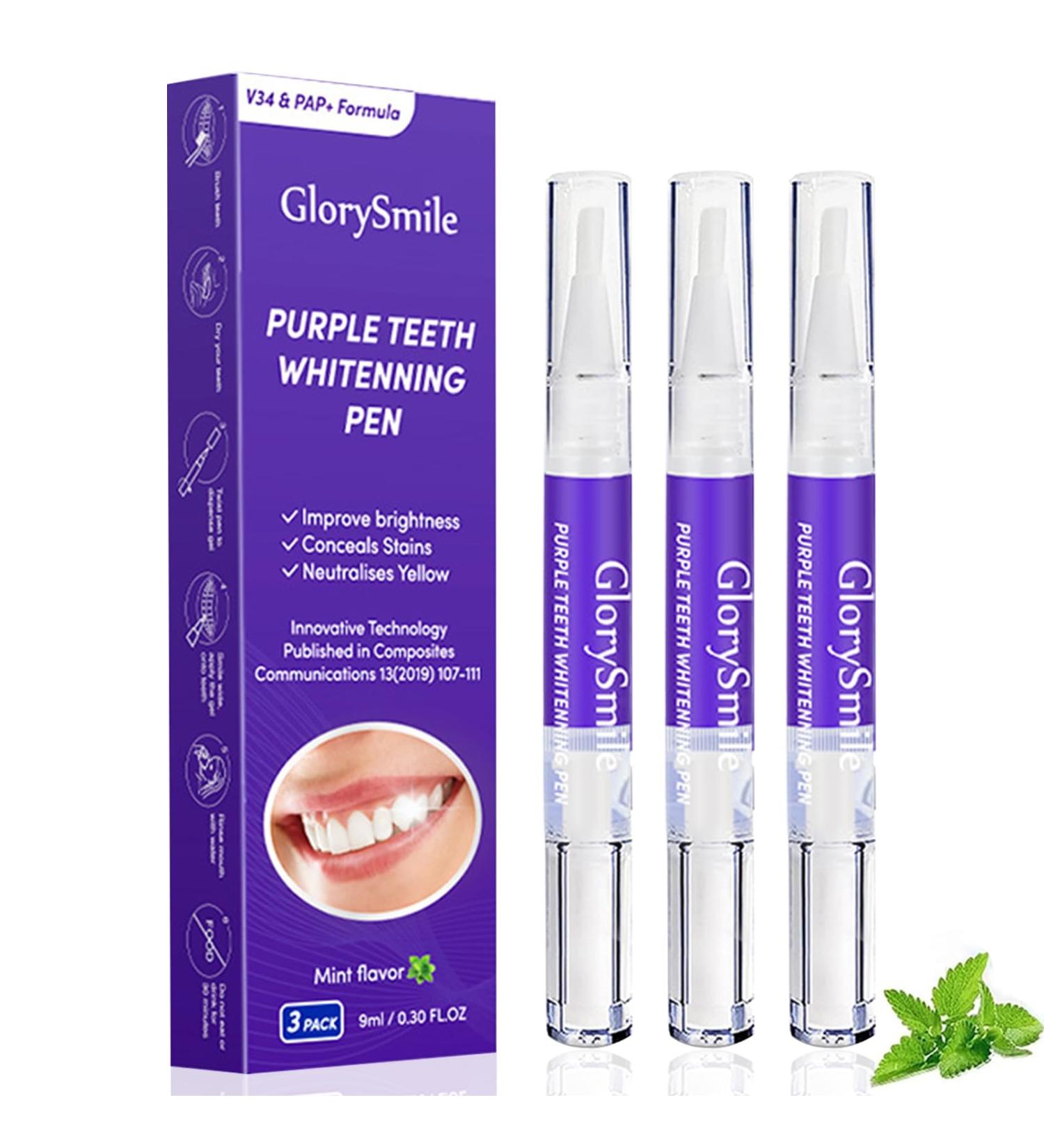 YANINEE 3 Pack Teeth Whitening Pen | Fast Painless Whitening Bleaching Pens for Brighter Smiles - International Shipping - Buy Online on GoSupps.com