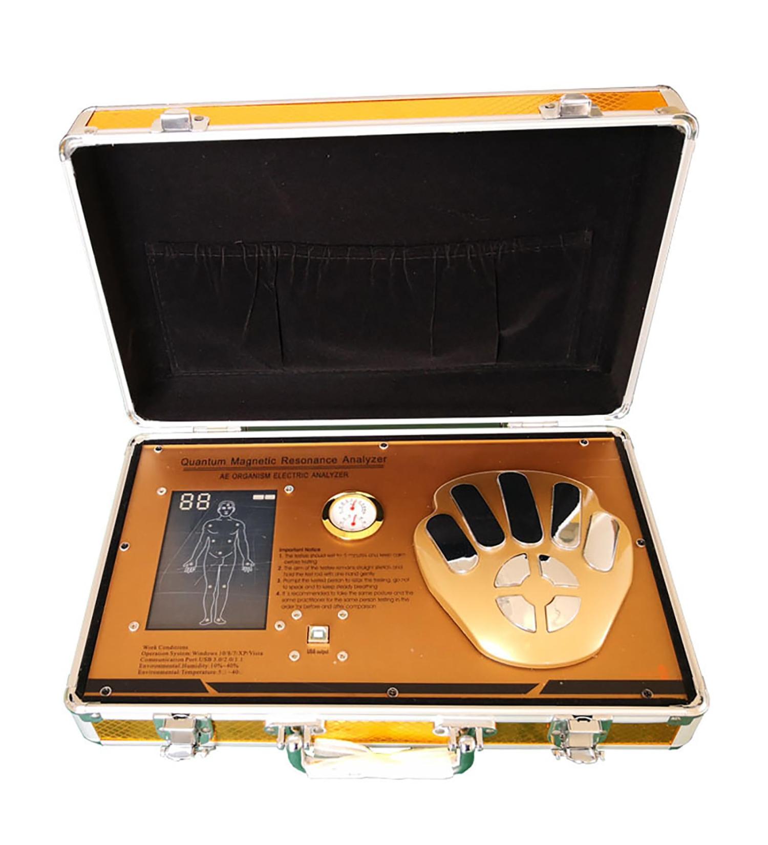 Quantum Resonance Magnetic Analyzer - Sub-Health Body Detector for Quick Full Body Examination | Meridian Recognition for Wellness - Buy Online on GoSupps.com