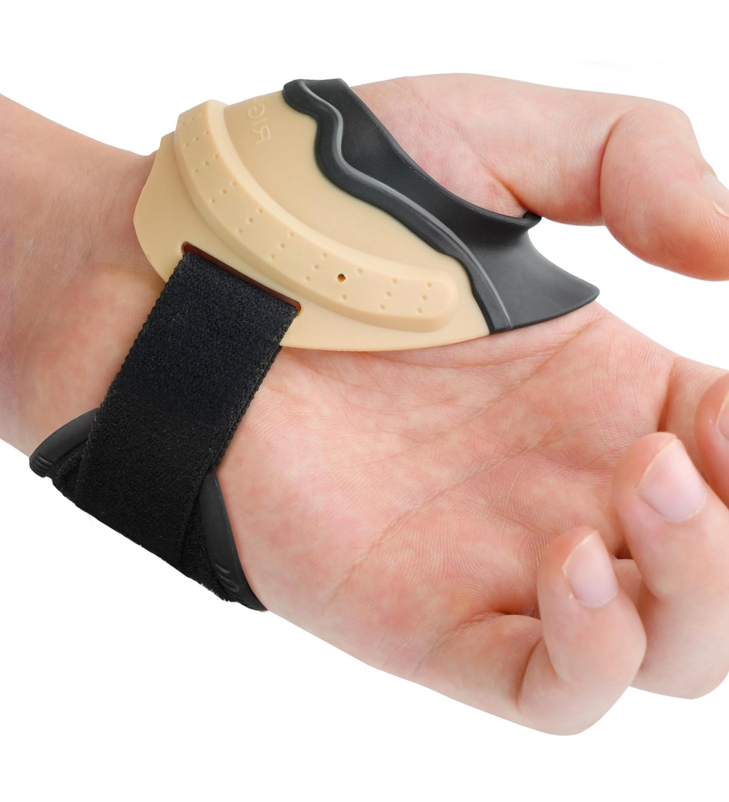 Buy Velpeau CMC Thumb Brace for Osteoarthritis Relief - Comfortable Stabilization for CMC Joint Pain (Khaki Left Small - Buy Online on GoSupps.com