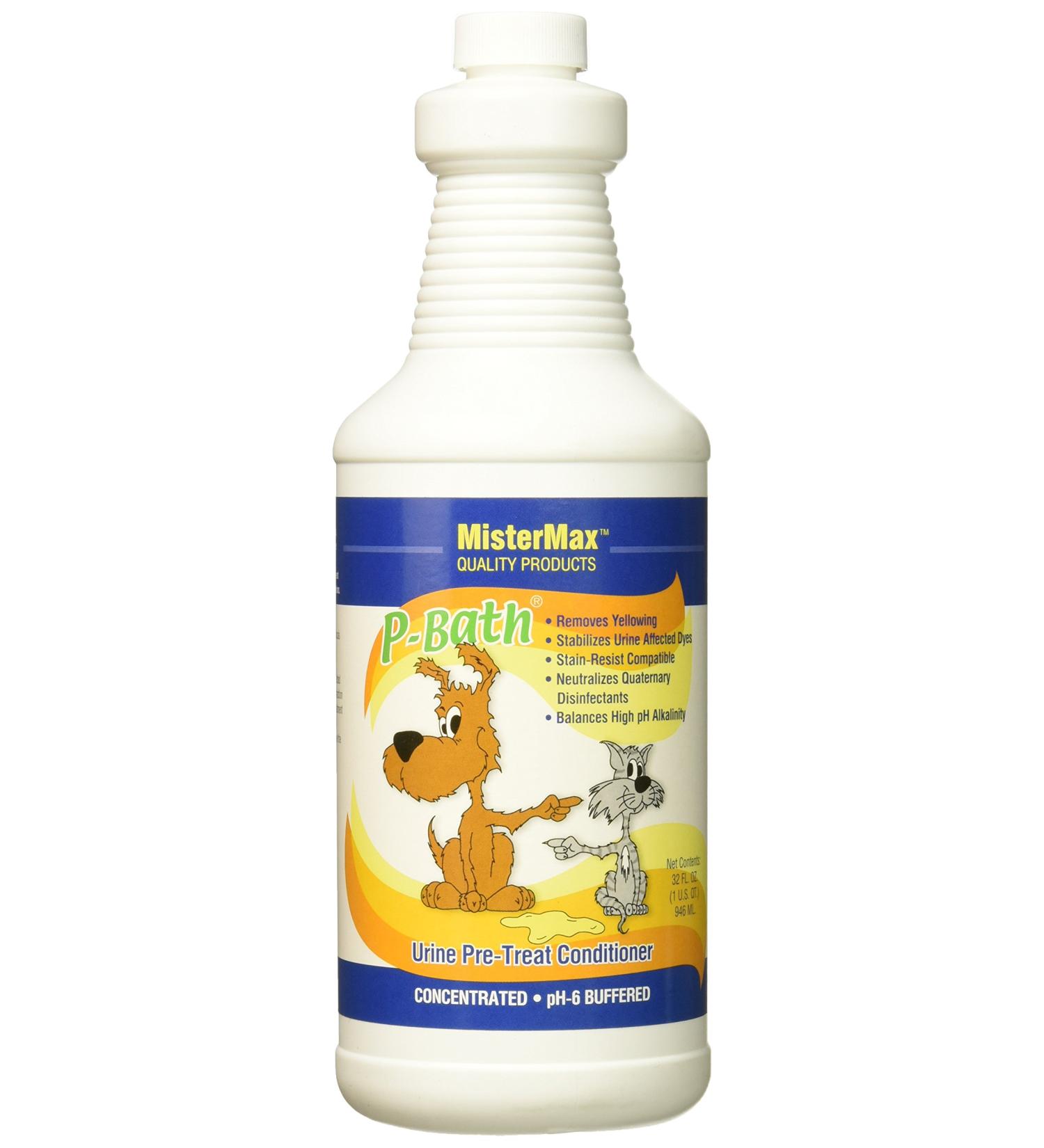 Mister Max P-Bath Urine Pre Treat Conditioner - Quart Size | Best Pet Odor Remover for International Shipping - Buy Online on GoSupps.com